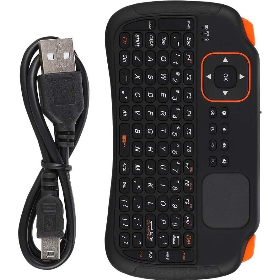 Mini Teclado QWERTY Yoidesu con Touchpad 2.4GHz Recargable