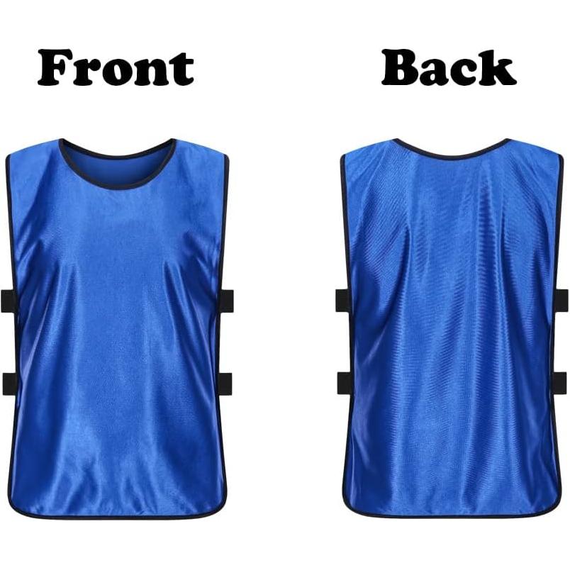 Paquete de 12 Chalecos de Entrenamiento SHIJIXING - Adultos y Niños