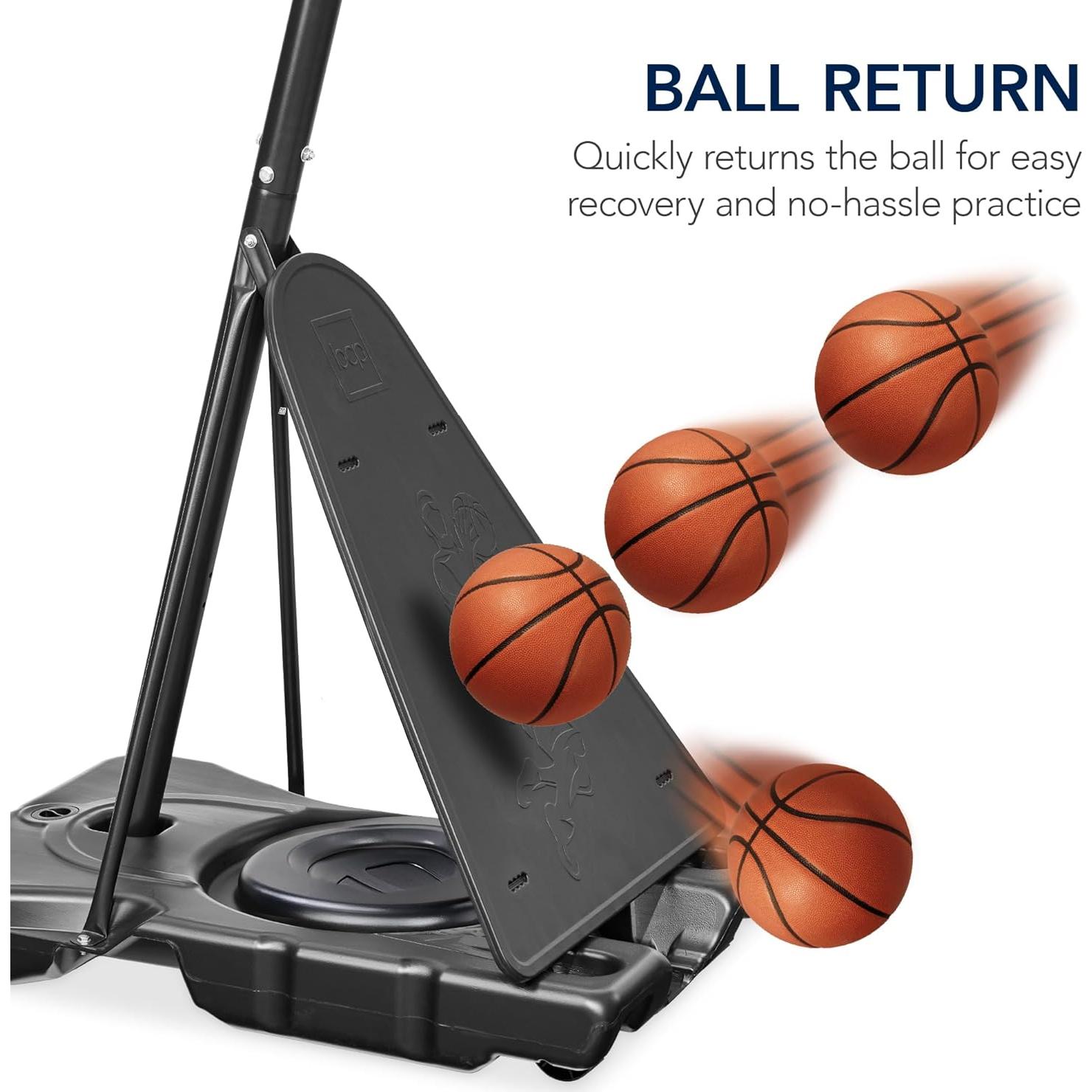 Aro de Baloncesto Ajustable Mejor Opción 1.34-3.05m Portátil