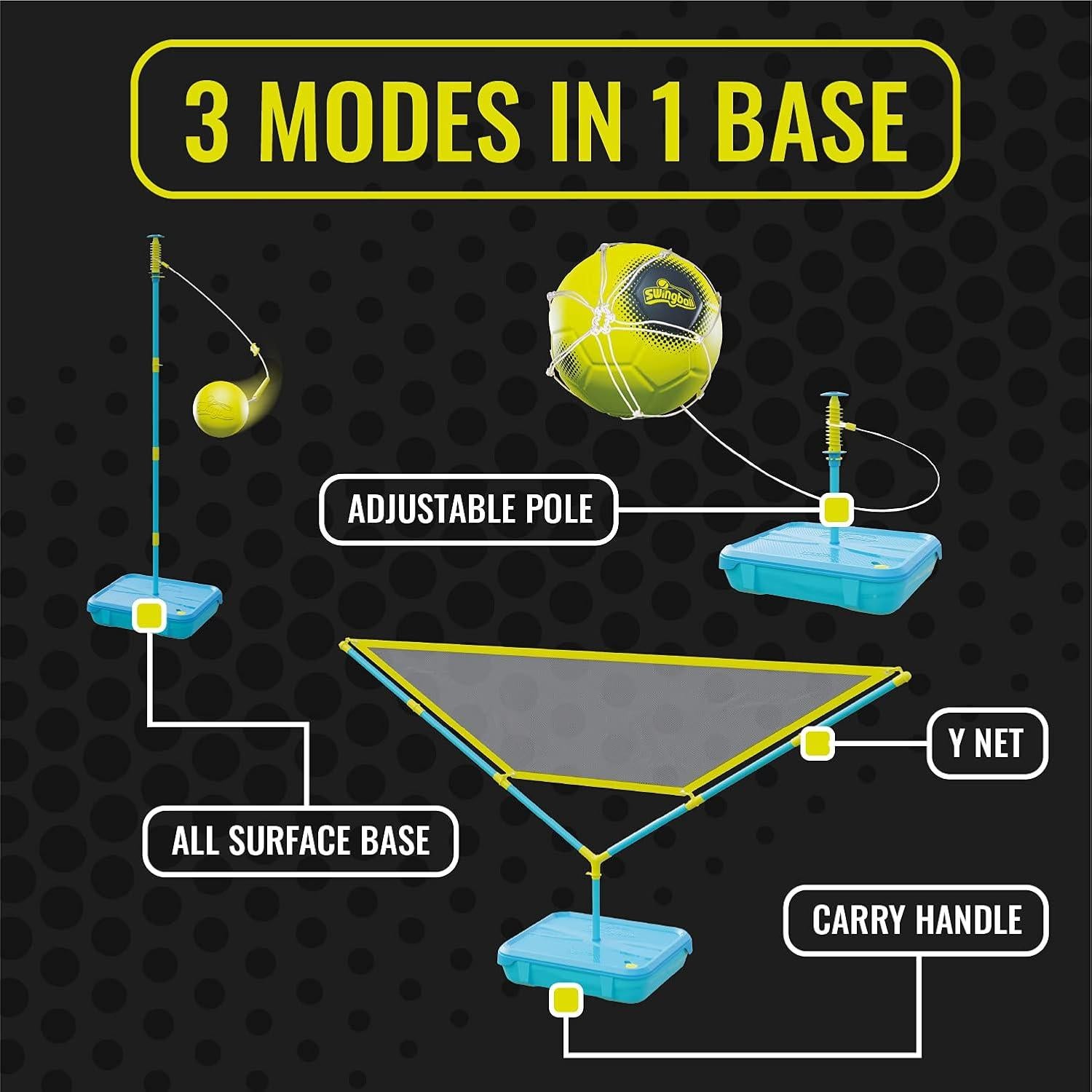 Juego de Tetherball Swingball 5 en 1 - Portátil para Niños y Adultos
