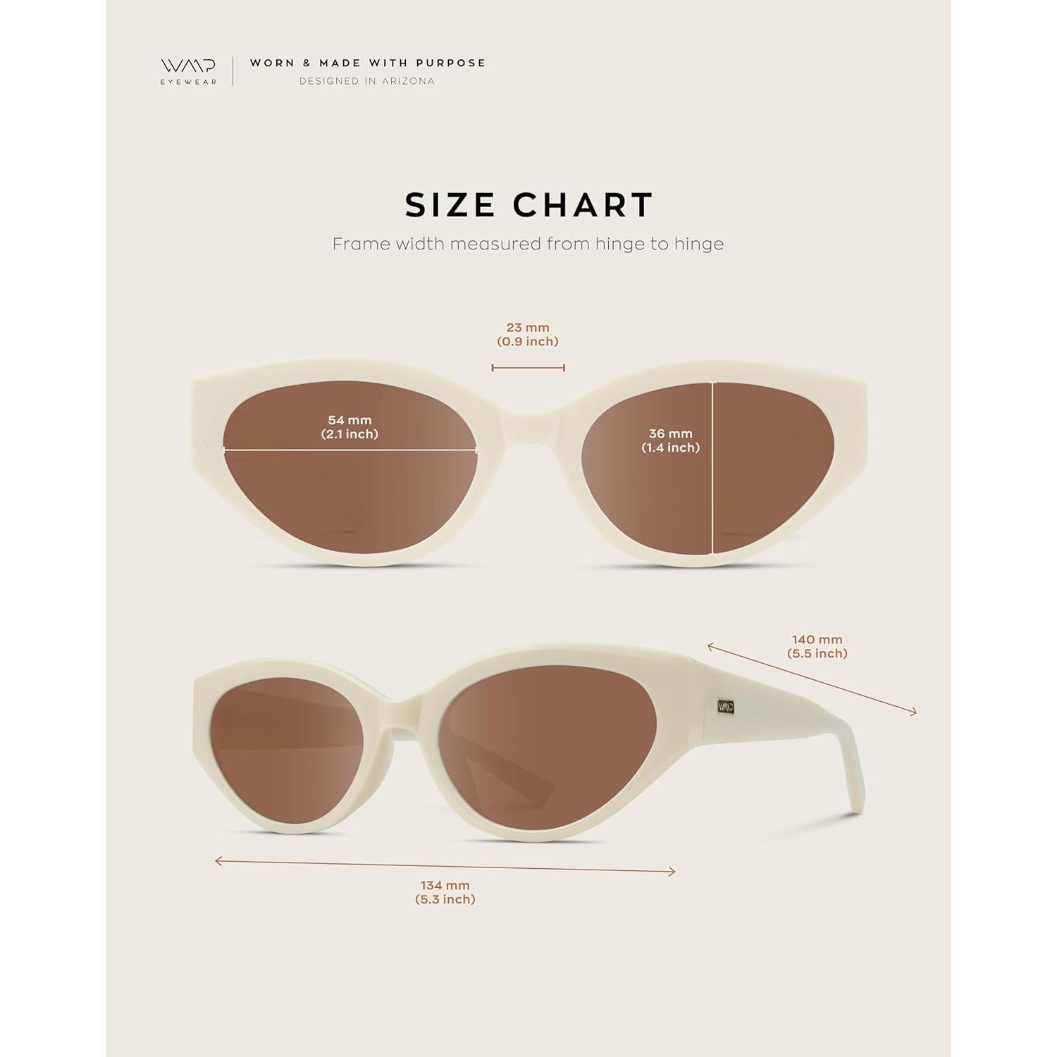 Gafas de sol ovaladas WearMe Pro, lentes UV degradados