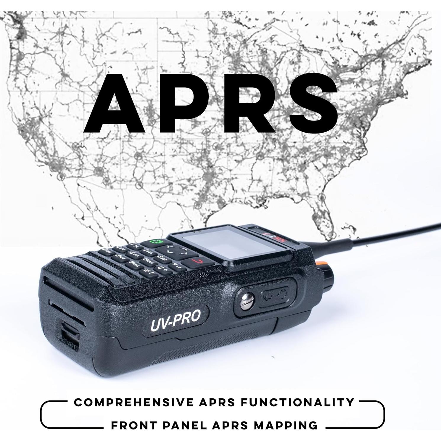 Radio Bidireccional BTECH UV-PRO VHF/UHF IP67 Bluetooth GPS