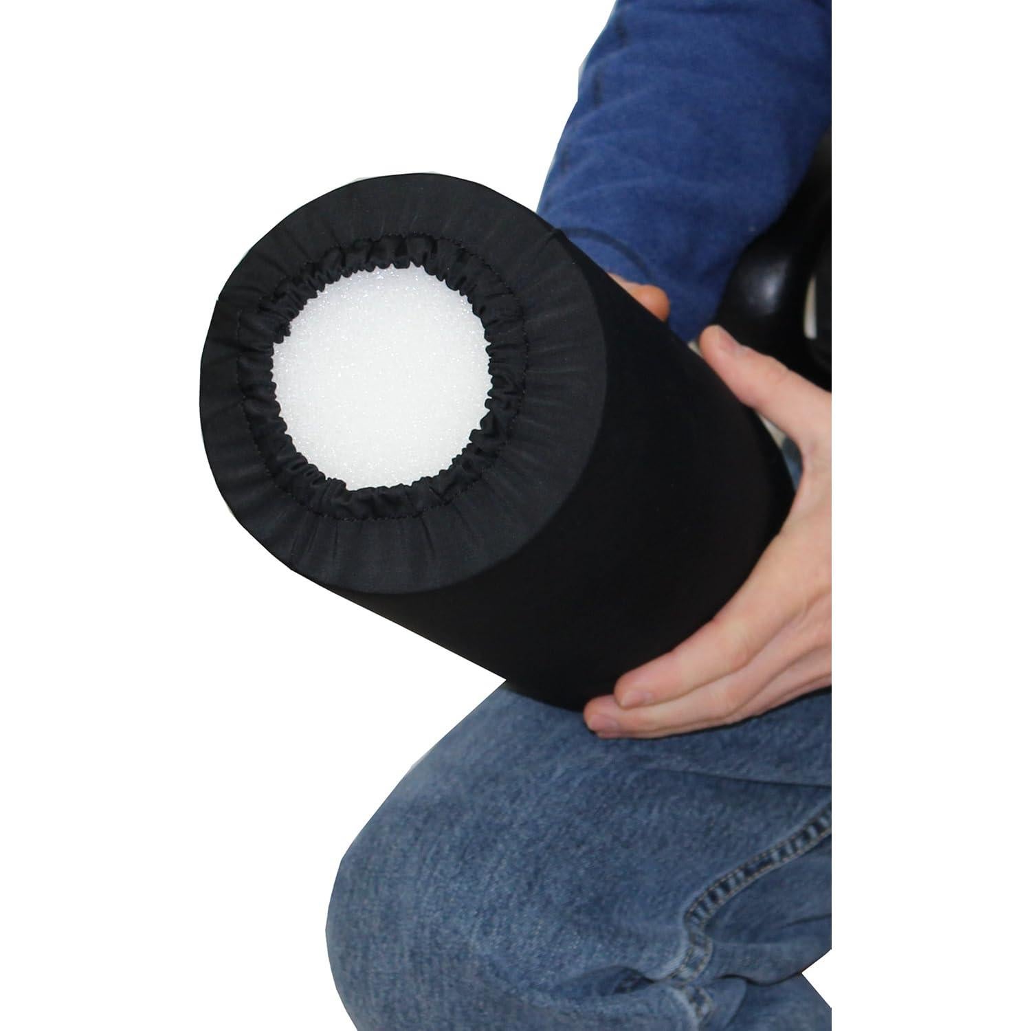 Cubierta de Espuma Negra para Rodillo de Rehabilitación Advantage 91.44 cm