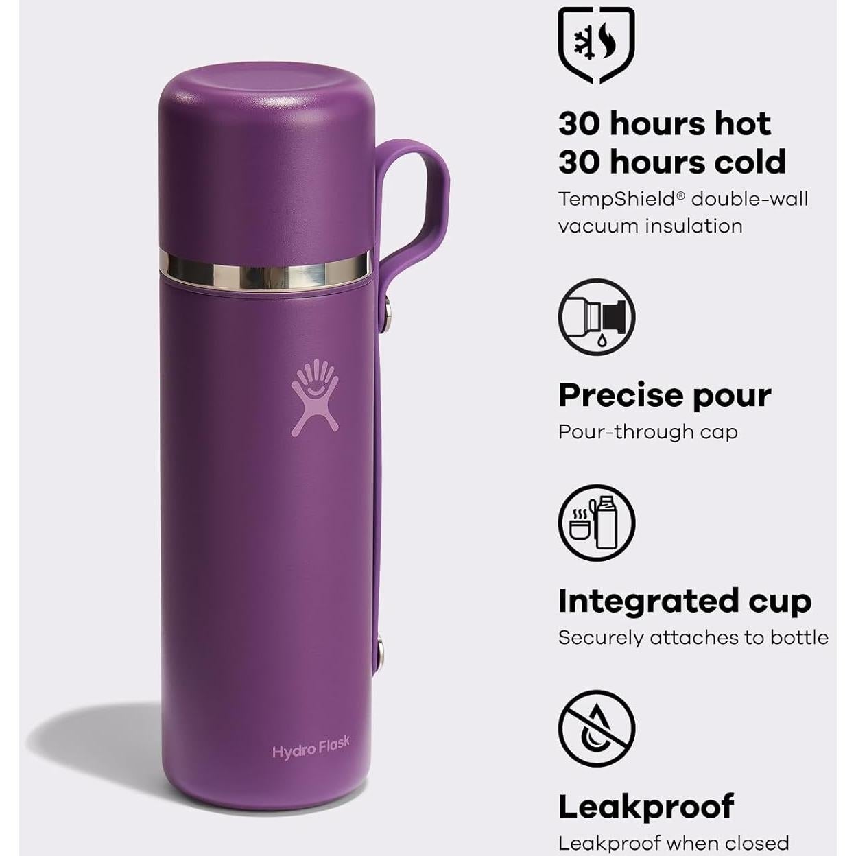 Botella Térmica Hydro Flask 28 Oz Acero Inoxidable Verde Agave
