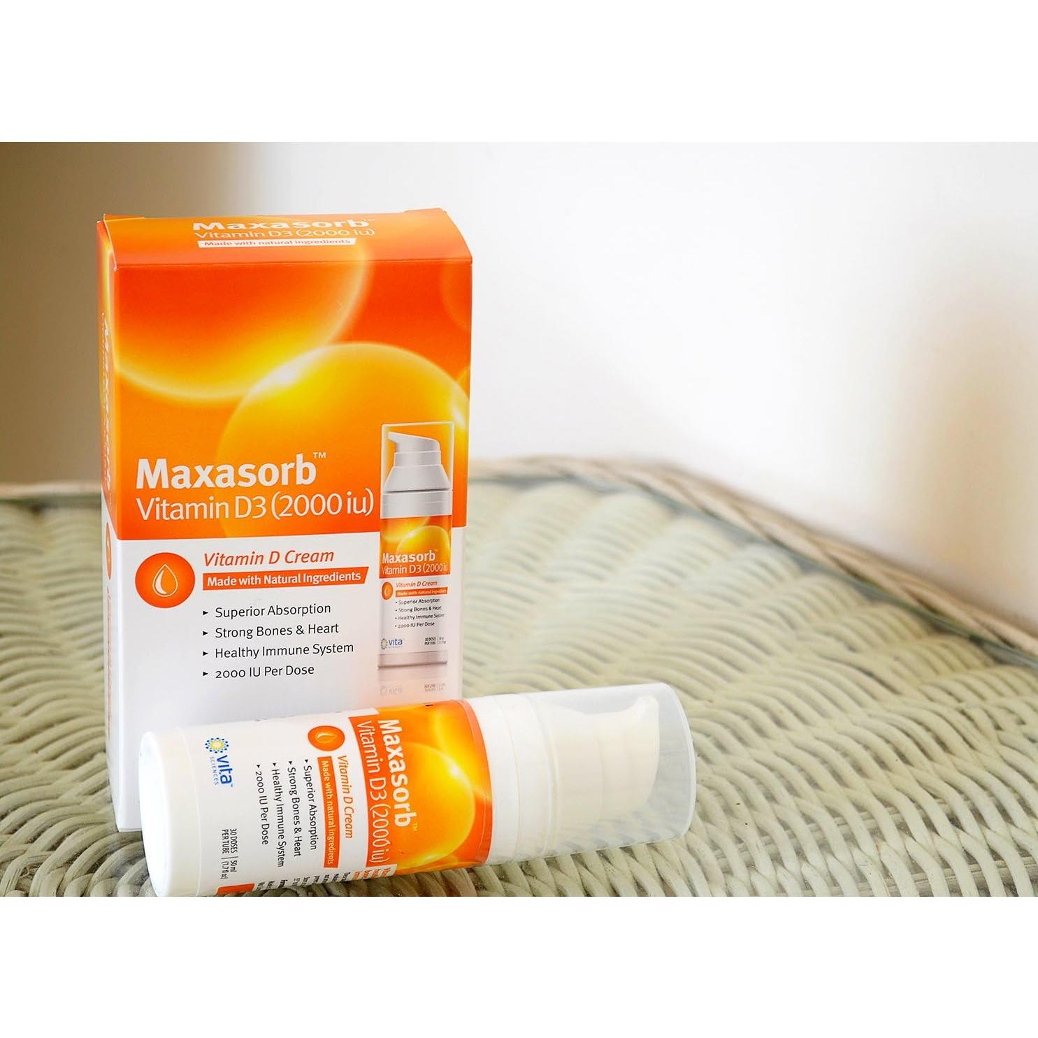 Crema de Vitamina D3 Vita Sciences 30 ml - Máxima Absorción