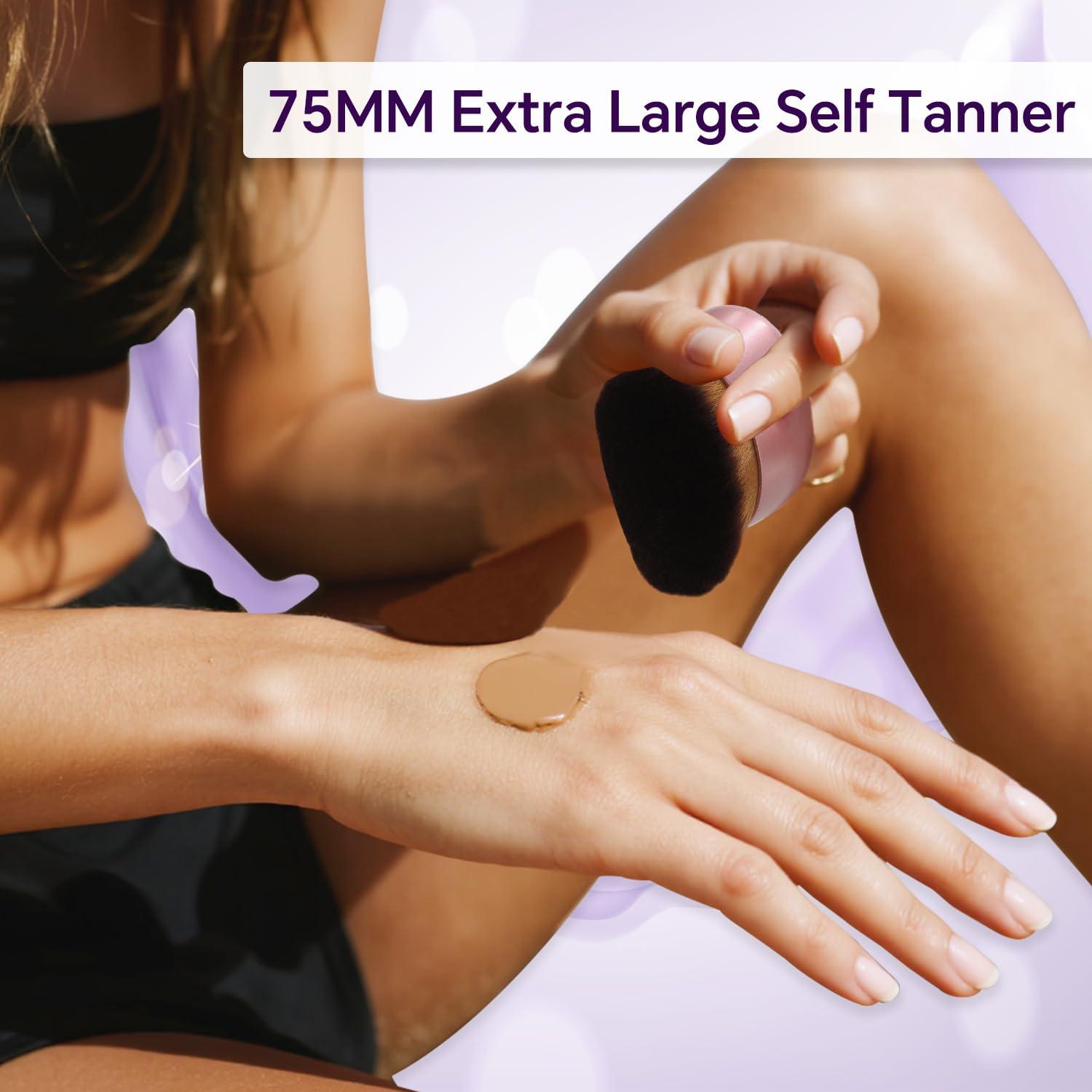 Brocha de Maquillaje Corporal Extra Grande Bosdoer 75mm