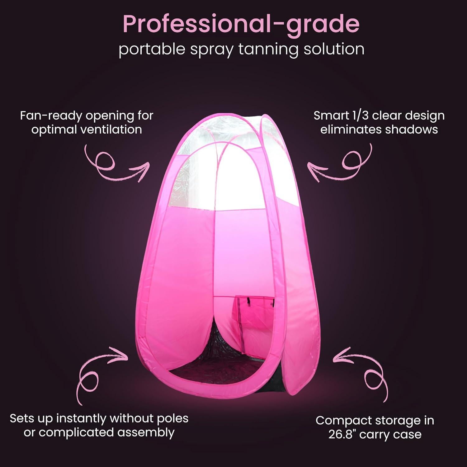 Tienda de bronceado portátil Reneebeautytan extra grande