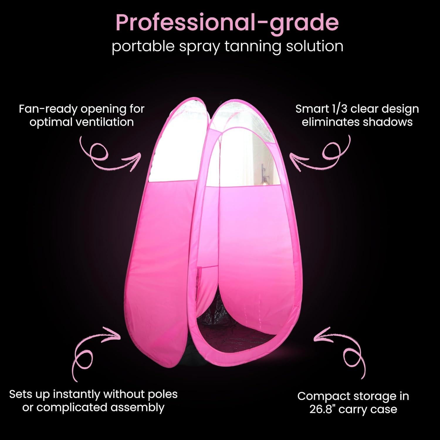 Tienda de bronceado portátil Reneebeautytan extra grande