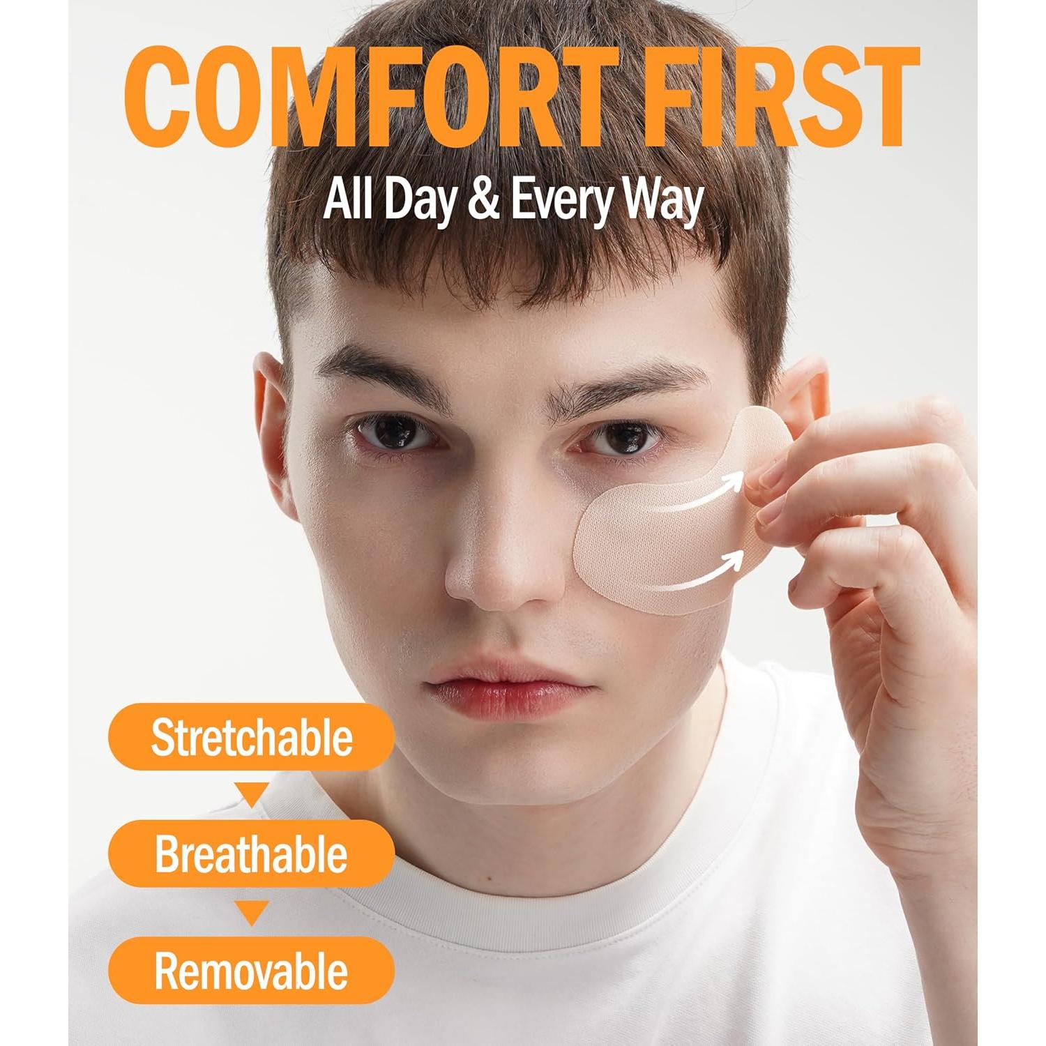 Parches Solares DASHU para Hombre - Gel Refrescante 5 Pares