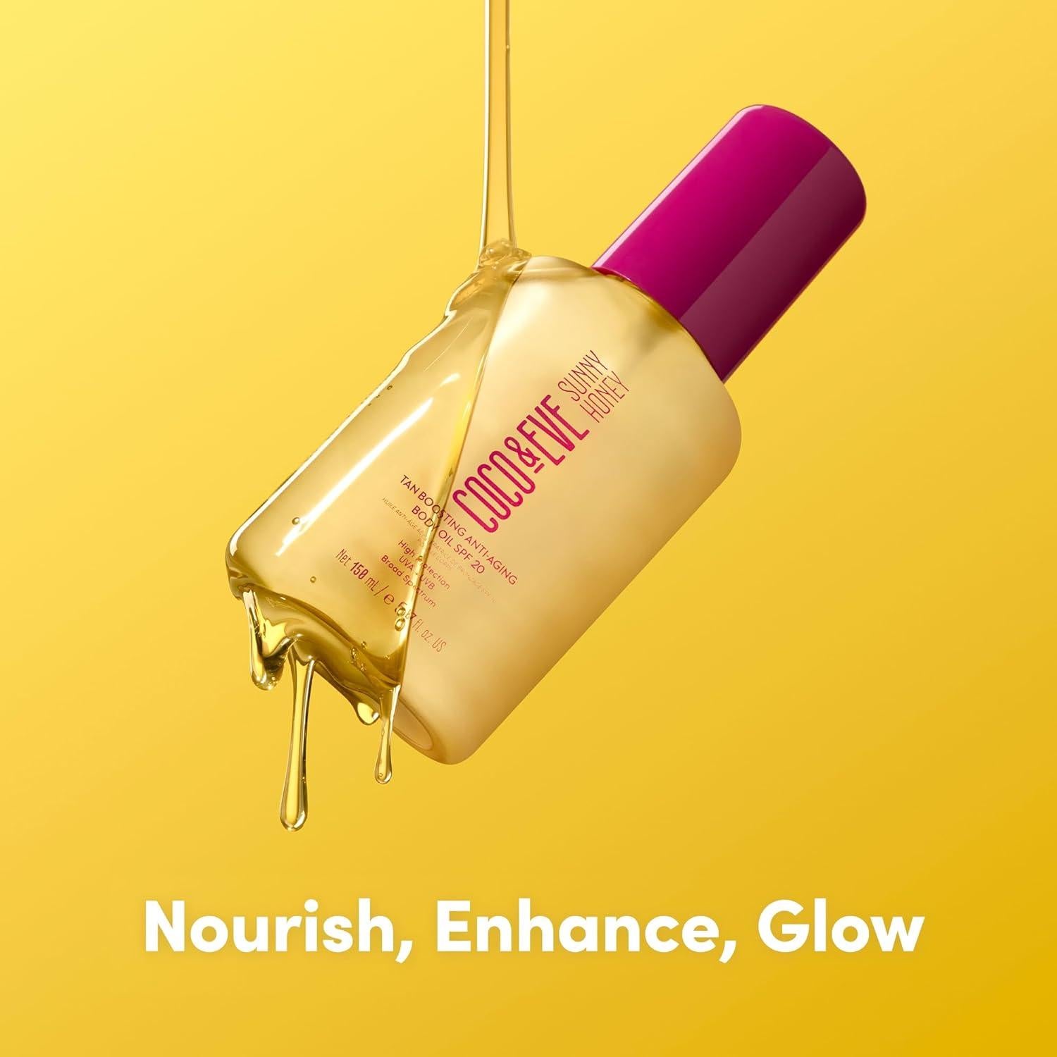 Coco & Eve Aceite Corporal Acelerador de Bronceado SPF20 150ml