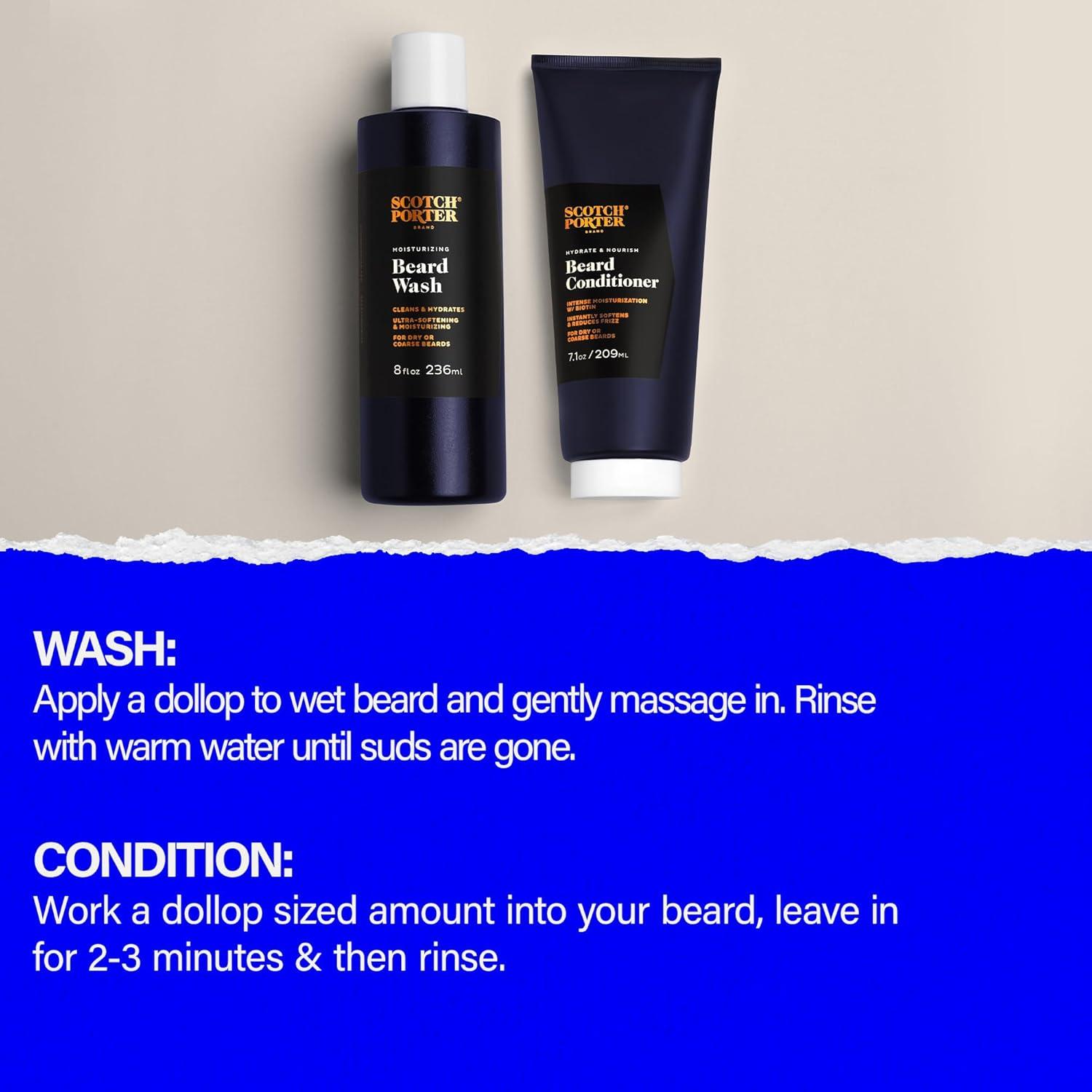 Lavado y Acondicionador de Barba Scotch Porter - 226g