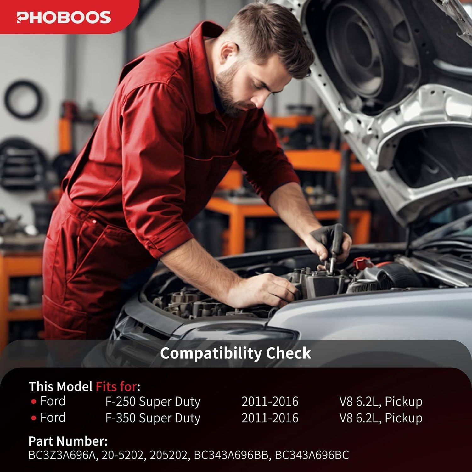 Bomba de dirección asistida PHOBOOS para Ford F-250/F-350 2011-2016