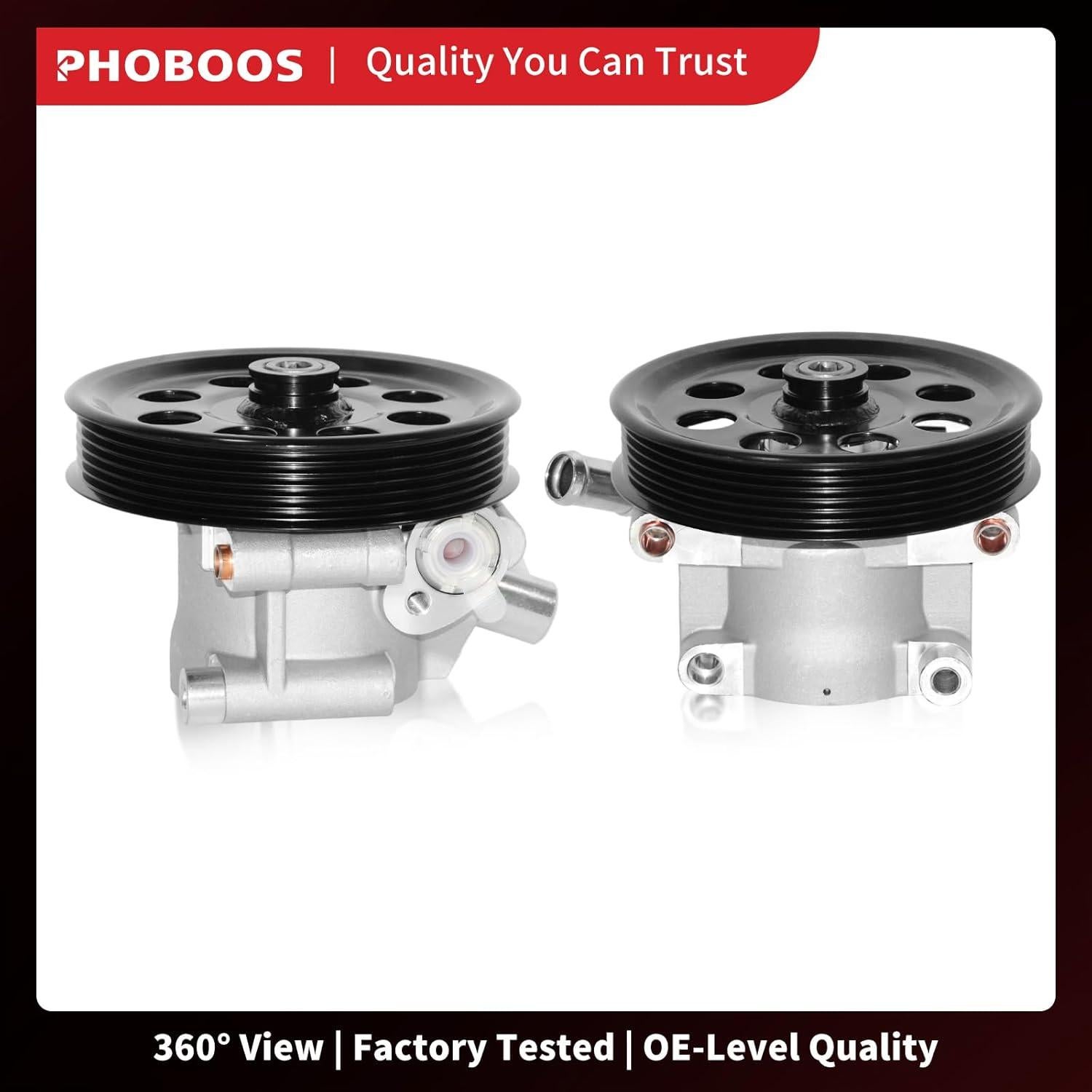 Bomba de dirección asistida PHOBOOS para Ford F-250/F-350 2011-2016