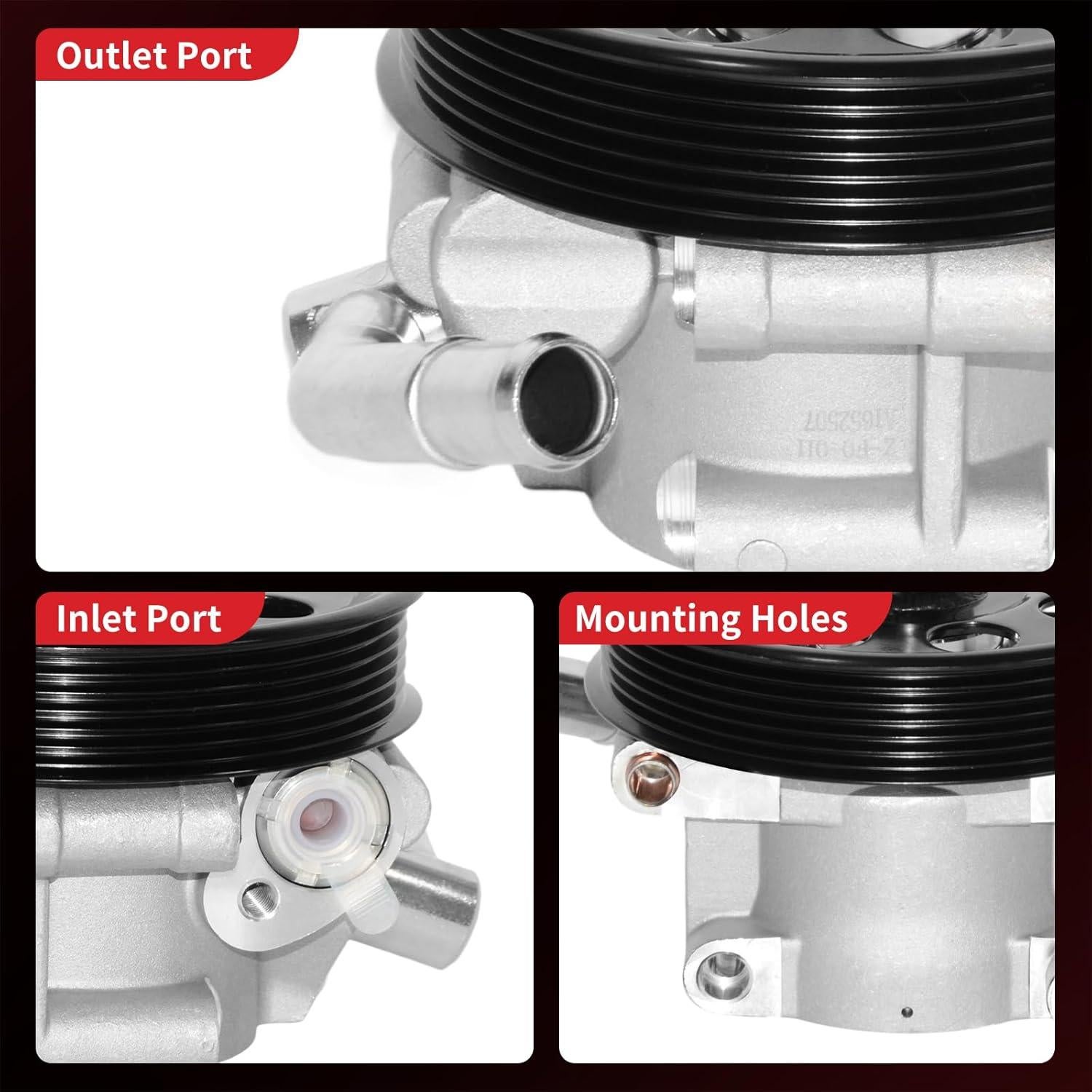 Bomba de dirección asistida PHOBOOS para Ford F-250/F-350 2011-2016