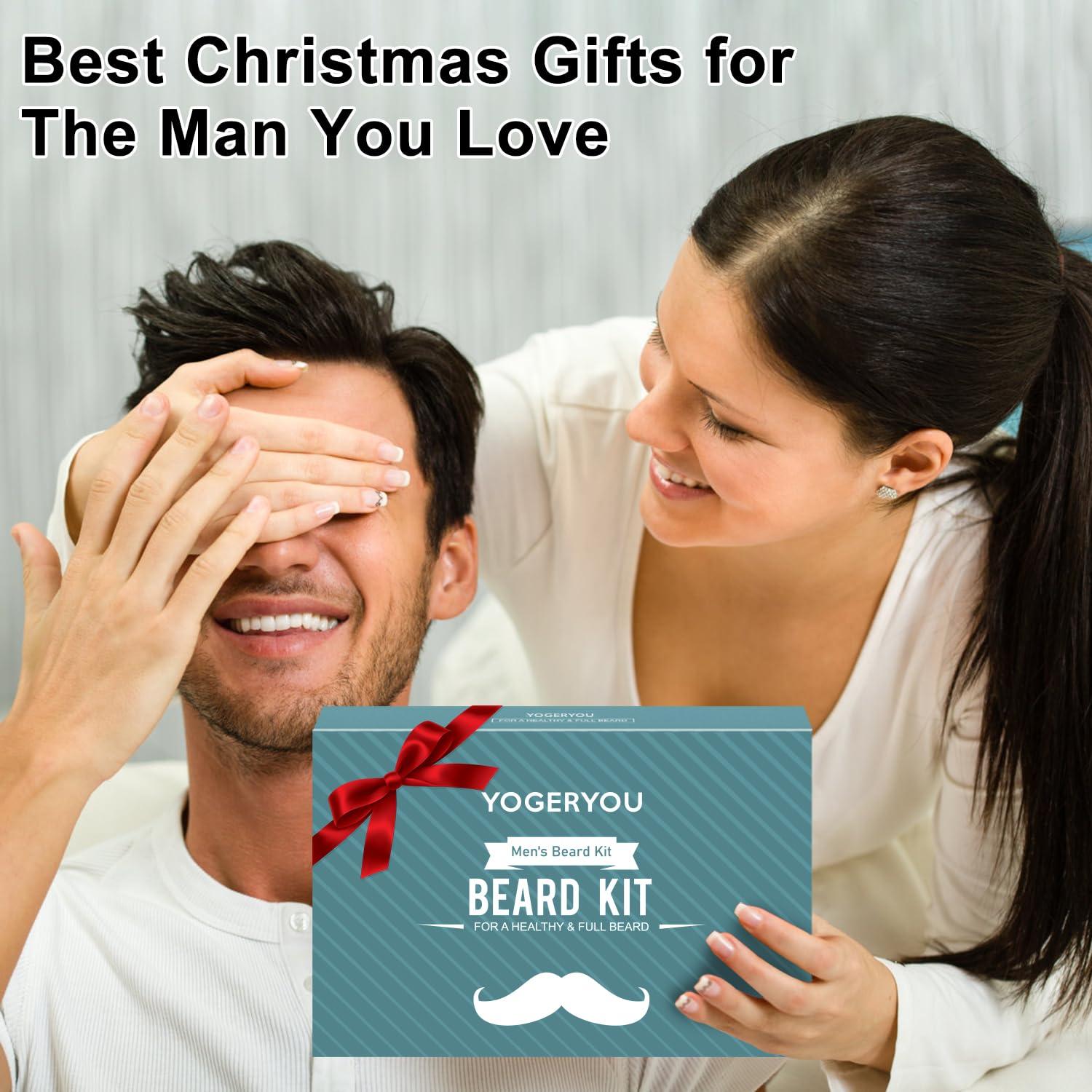 Kit de Cuidado de Barba YogerYou con Navaja y Aceites