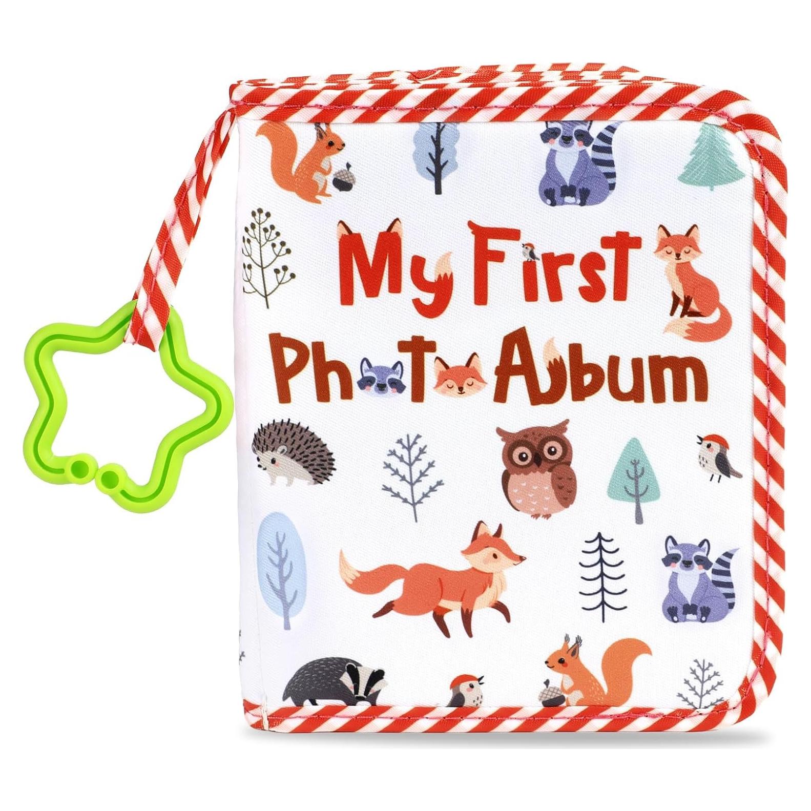 Álbum de Fotos para Bebés ZOIIWA 18x14 cm Suave y Colorido