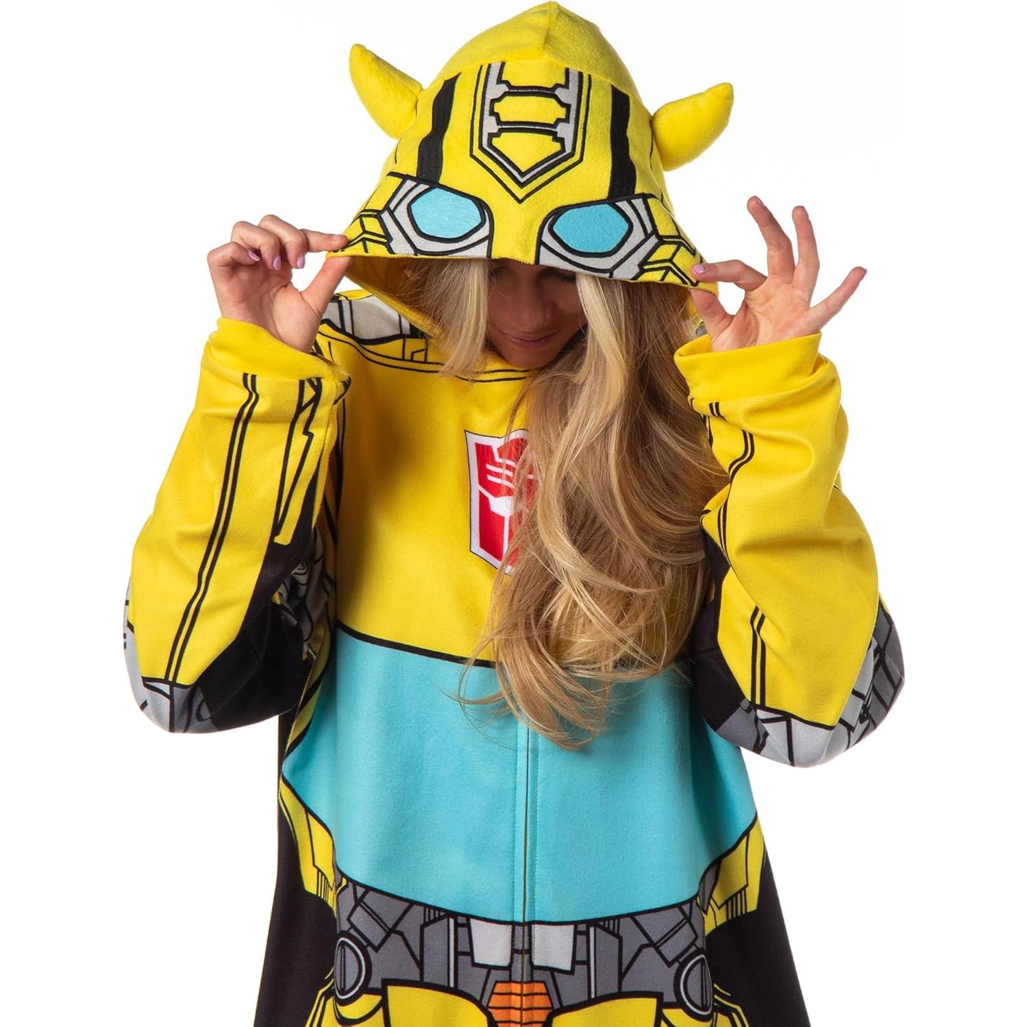 Traje de Unión Transformers Intimo Hombre Bumblebee 1 Pieza