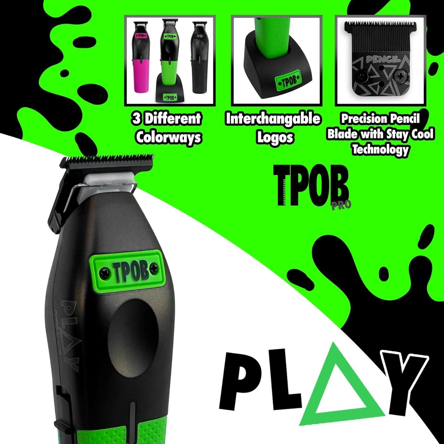 Cortadora de Cabello TPOB PLAY 7000 RPM con Cuchilla Profesional