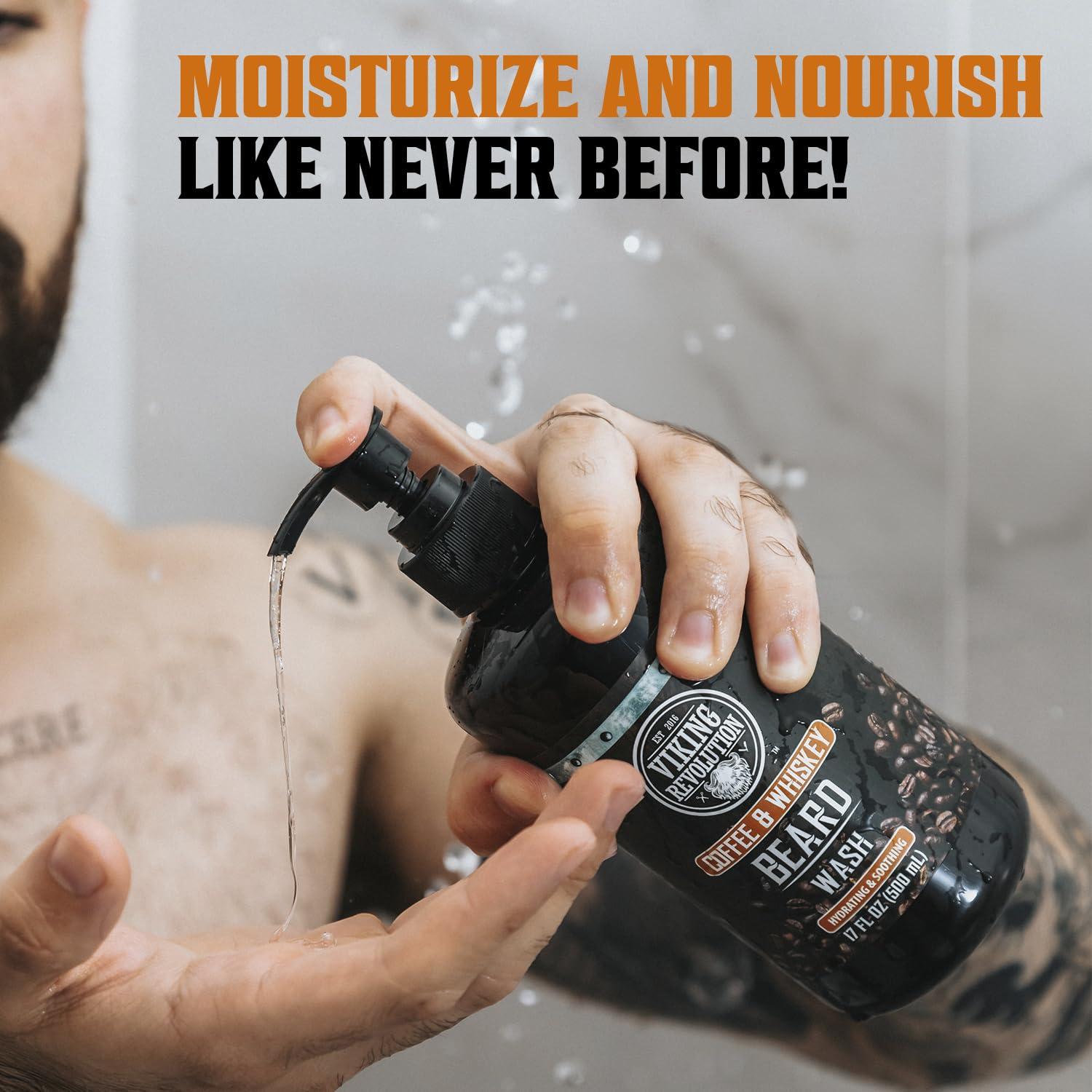 Champú y Acondicionador para Barba Viking Revolution 500ml