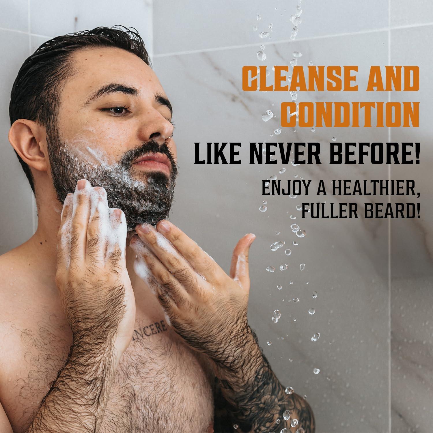 Champú y Acondicionador para Barba Viking Revolution 500ml