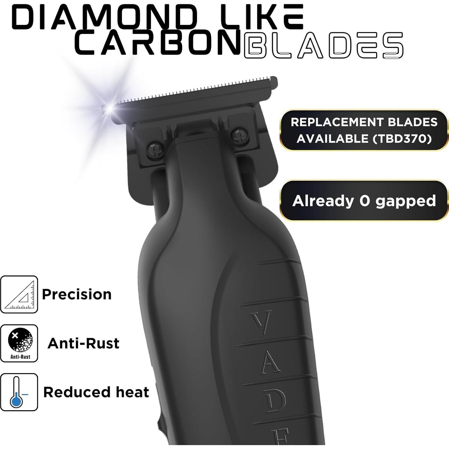 Cortadora Profesional Supreme Trimmer Vader 210 Min Sin Cable