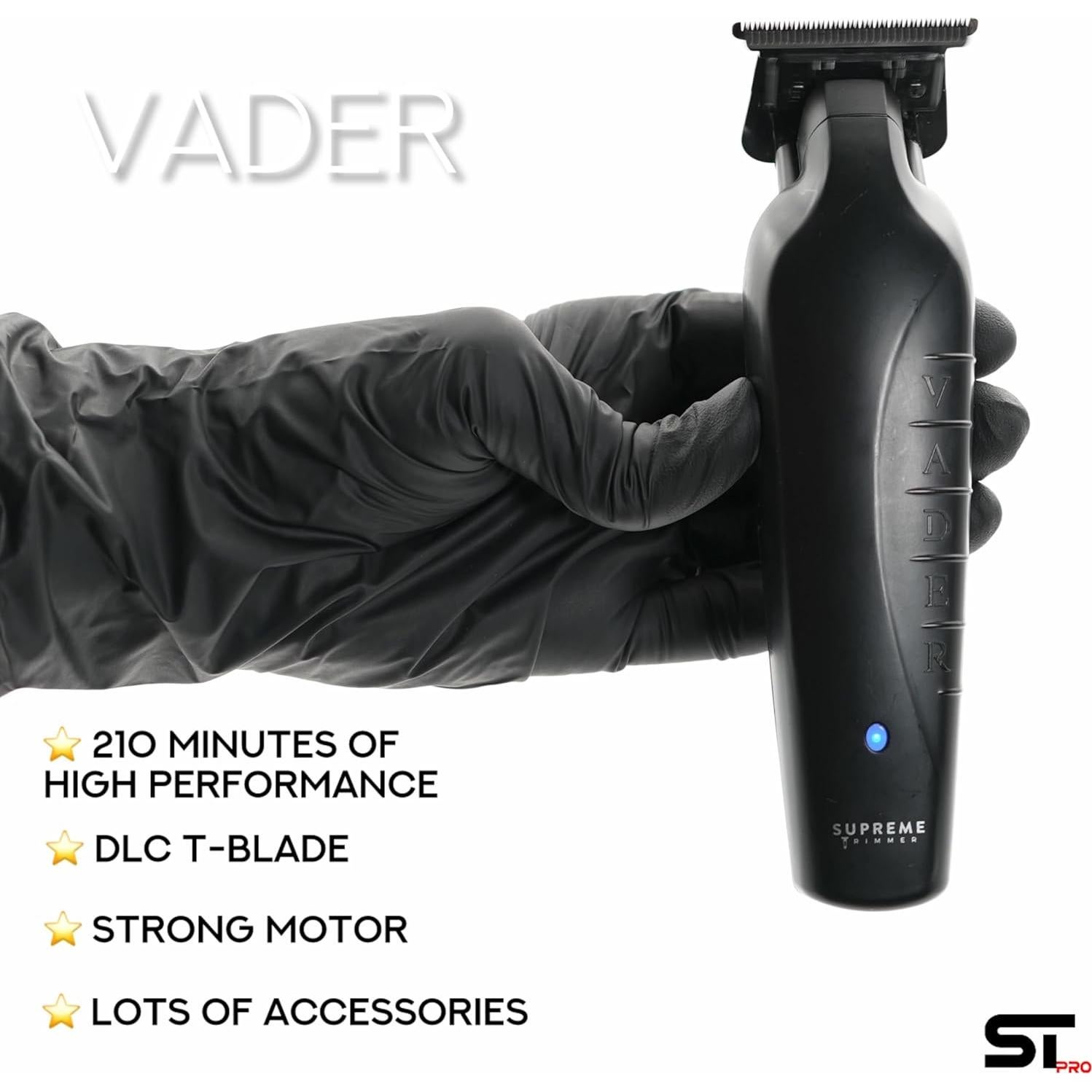 Cortadora Profesional Supreme Trimmer Vader 210 Min Sin Cable