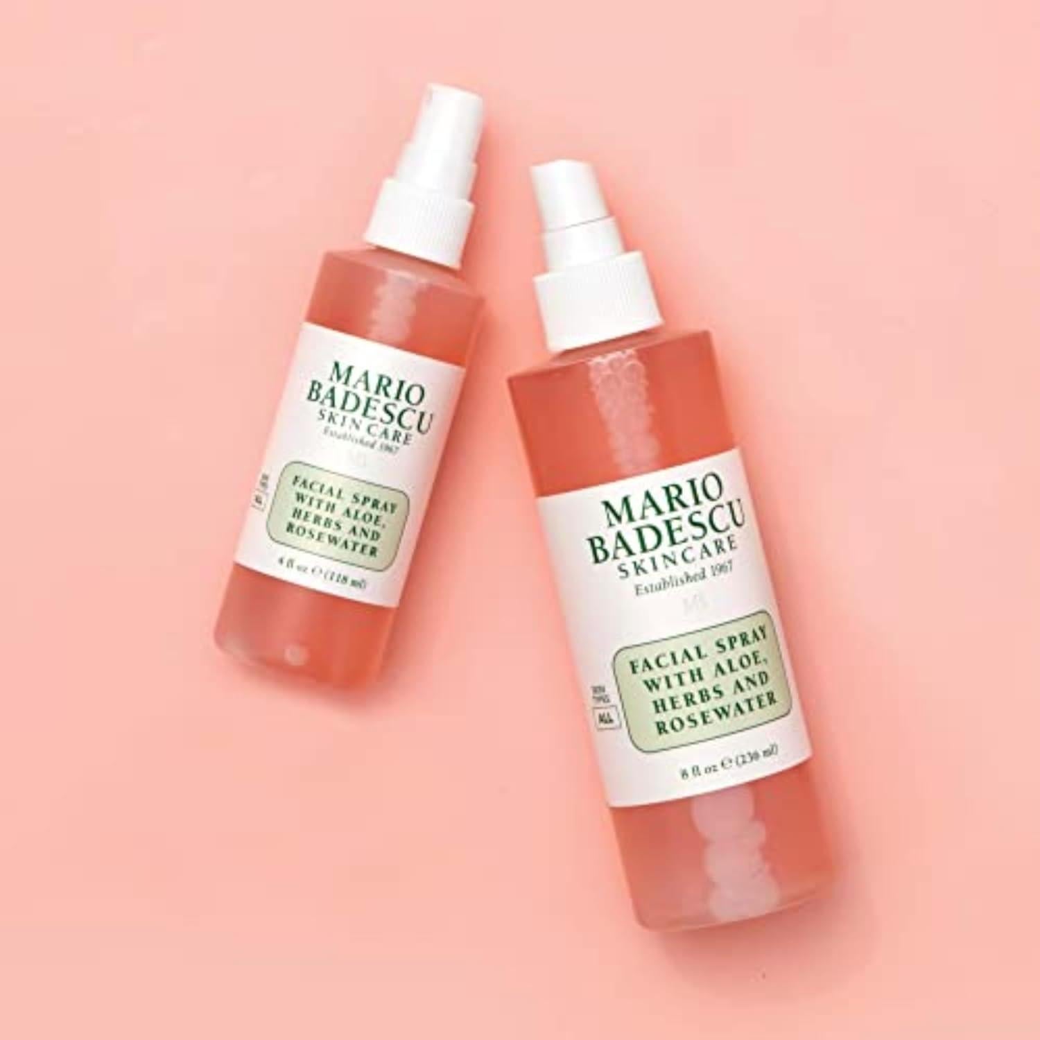 Spray Facial Mario Badescu con Aloe y Rosa 118 ml Hidratante