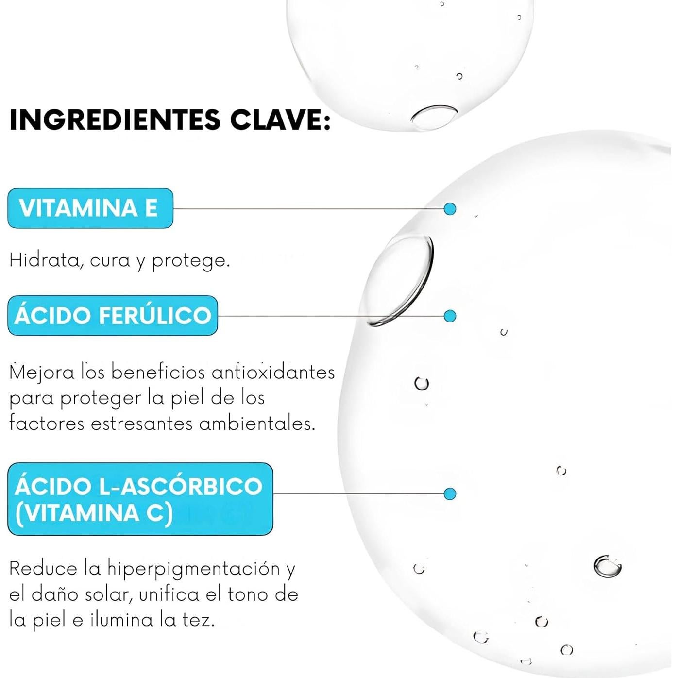 Suero de Vitamina C Timeless Skin Care 30ml Iluminador