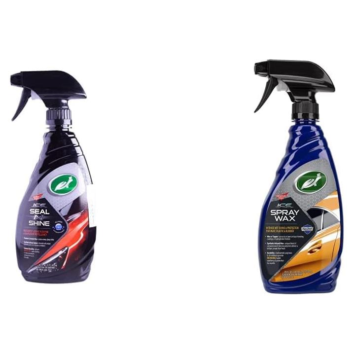Paquete Turtle Wax Ice Seal & Shine + Cera en Spray 473ml