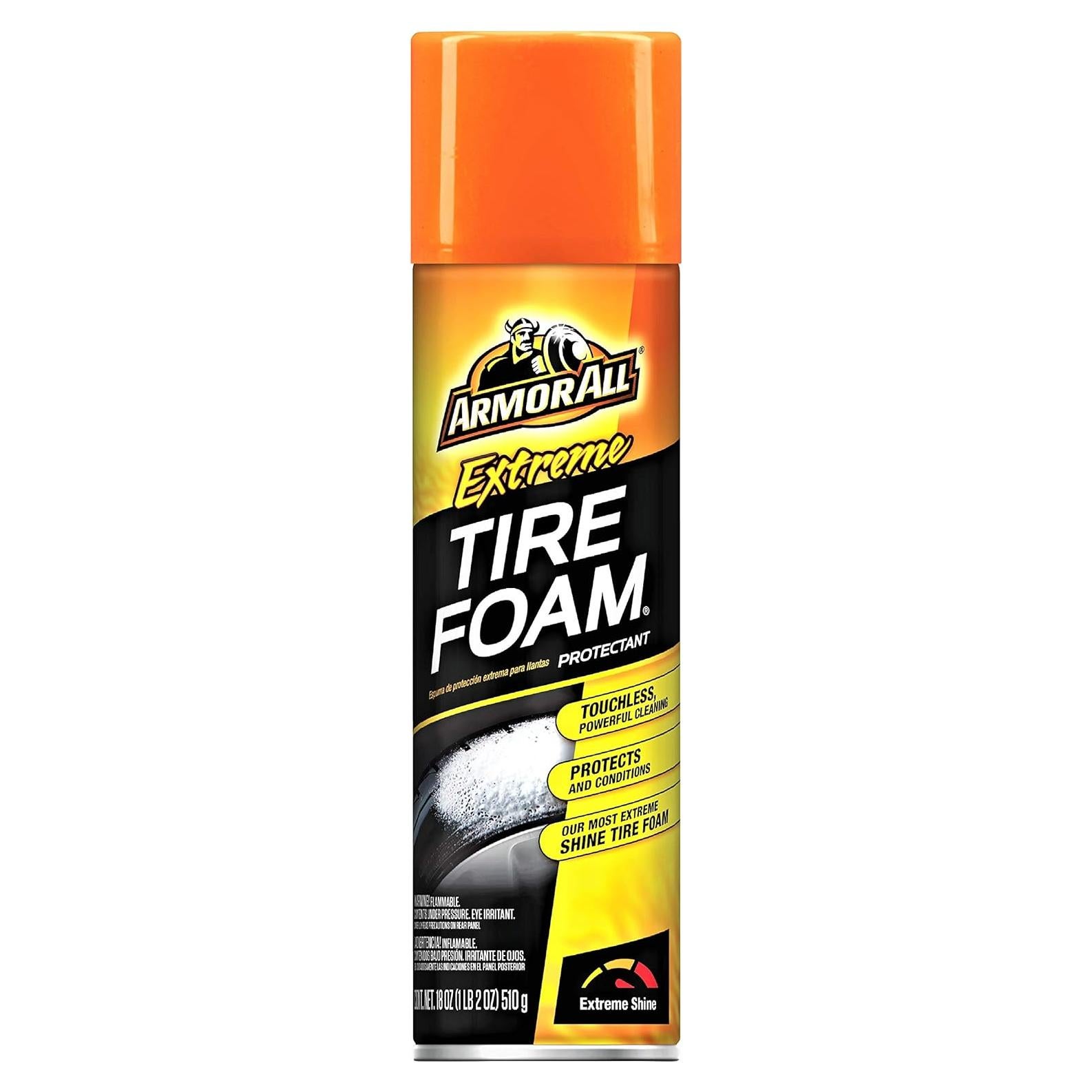 Espuma Limpiadora para Neumáticos Armor All 510 g Brillo Extremo