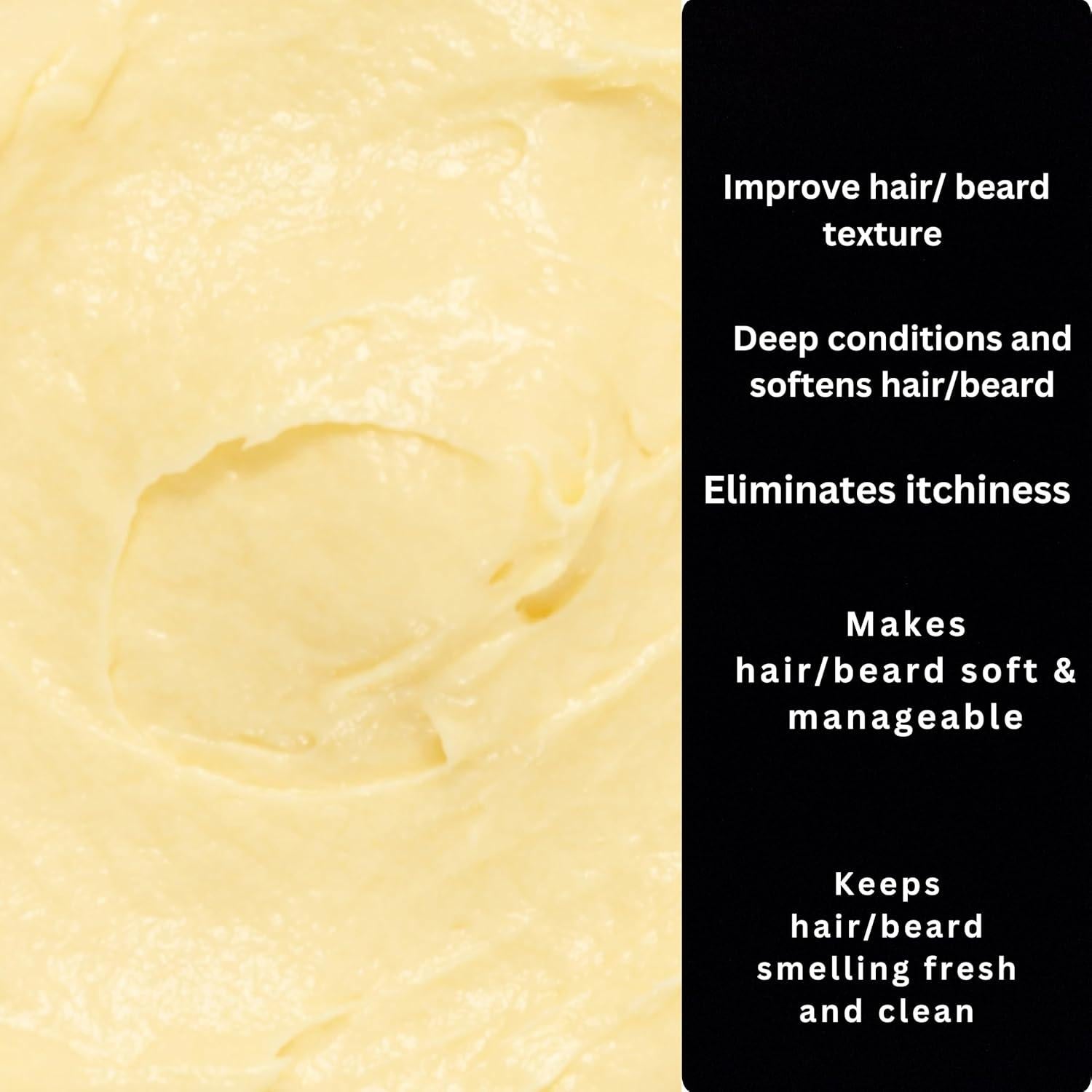 Mantequilla para Cabello y Barba BAHAWAT 150g Acondicionador