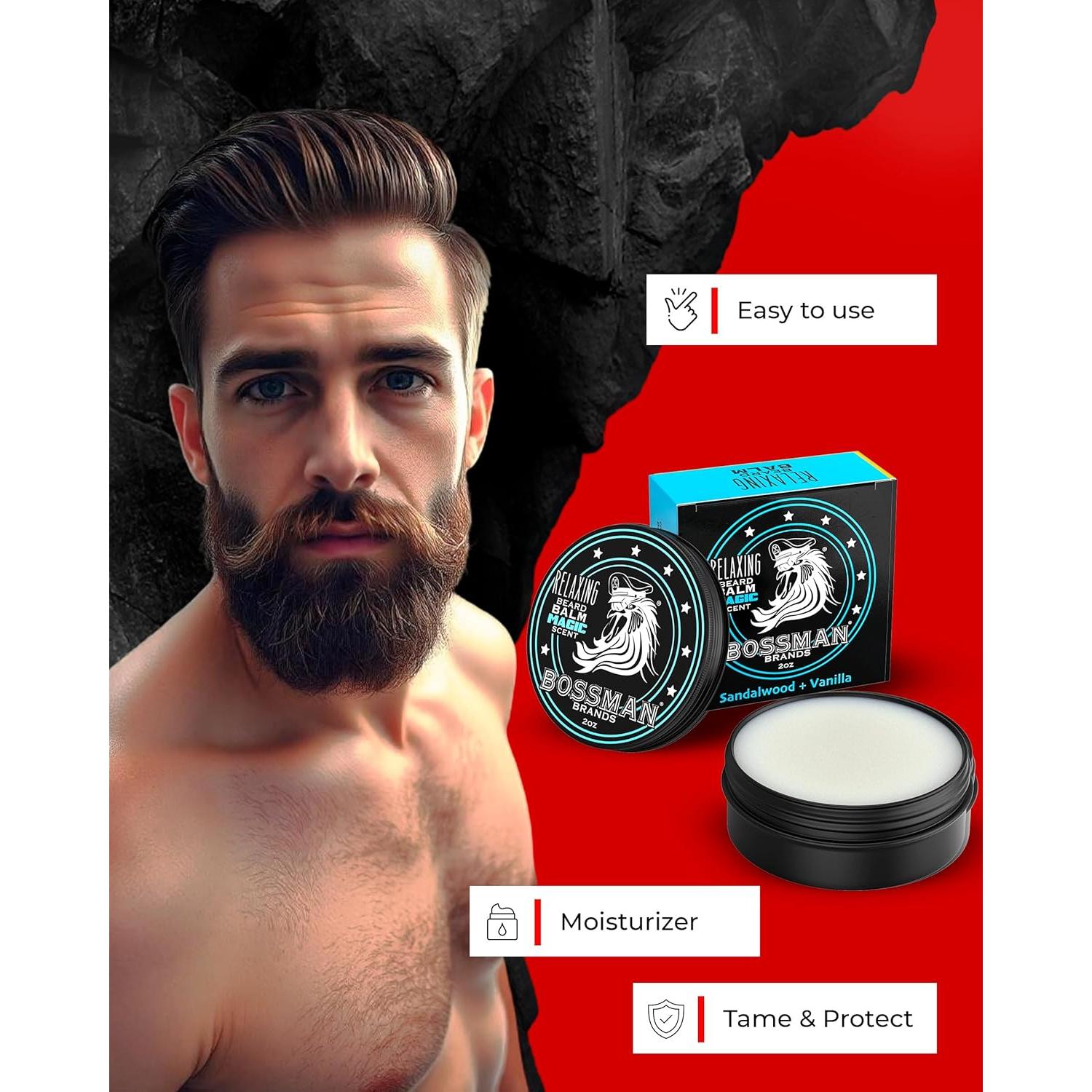 Bálsamo para Barba Bossman G. Bálsamo Mágico 80g