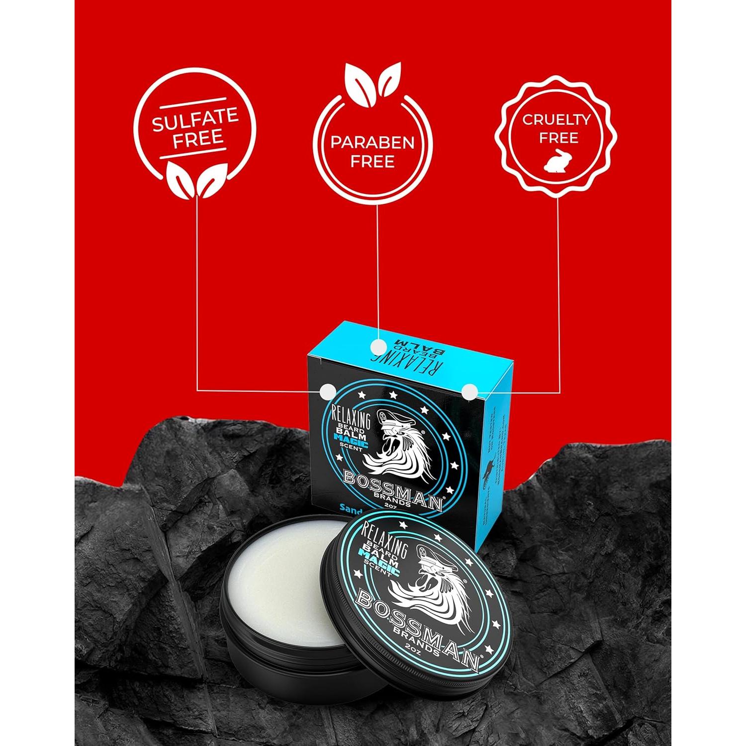 Bálsamo para Barba Bossman G. Bálsamo Mágico 80g