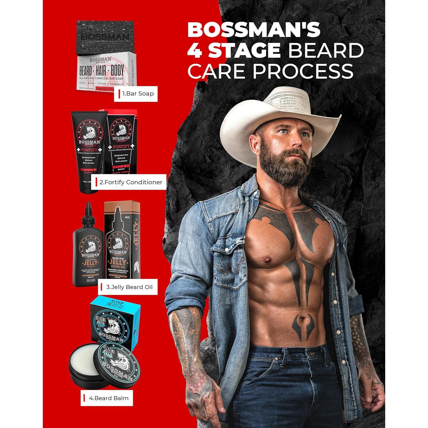 Bálsamo para Barba Bossman G. Bálsamo Mágico 80g