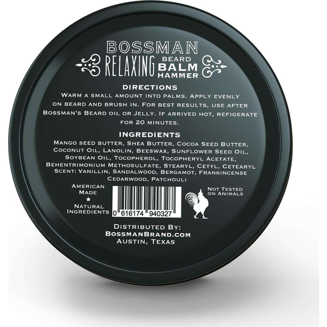 Bálsamo para Barba Bossman G. Bálsamo Mágico 80g