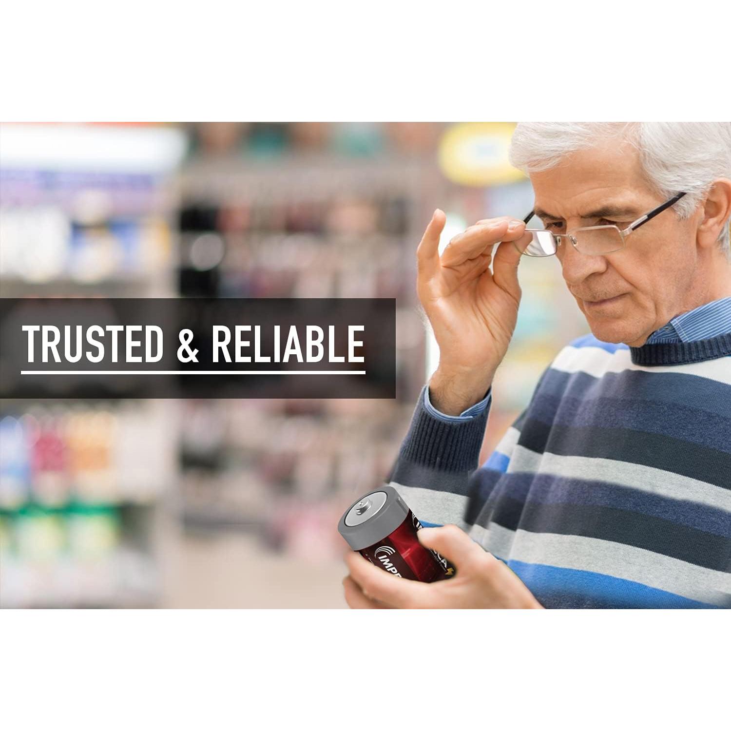 Baterías Alcalinas Impecca 9V Premium - Paquete de 24 Unidades