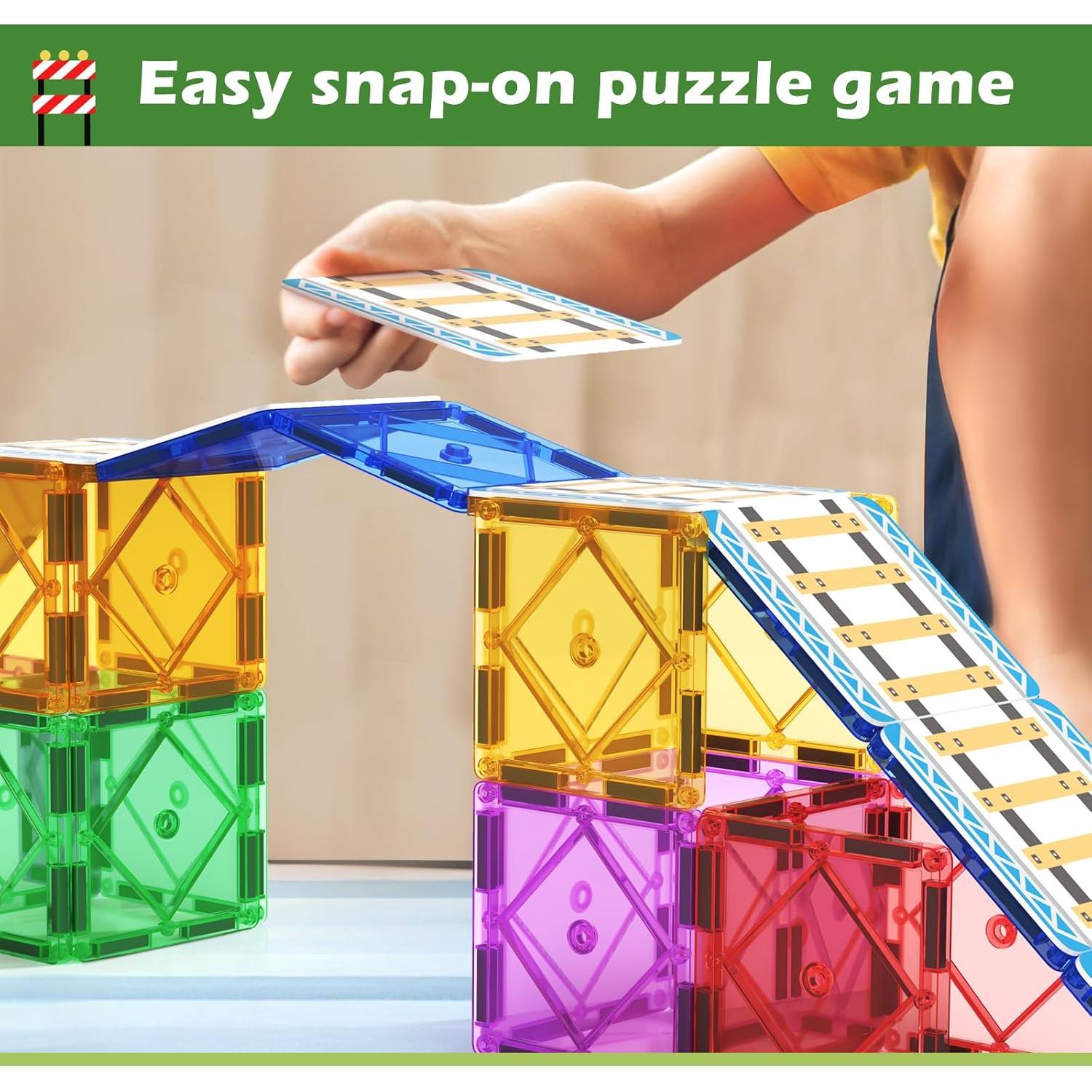 Conjunto de Piezas Magnéticas para Ferrocarril Soyee