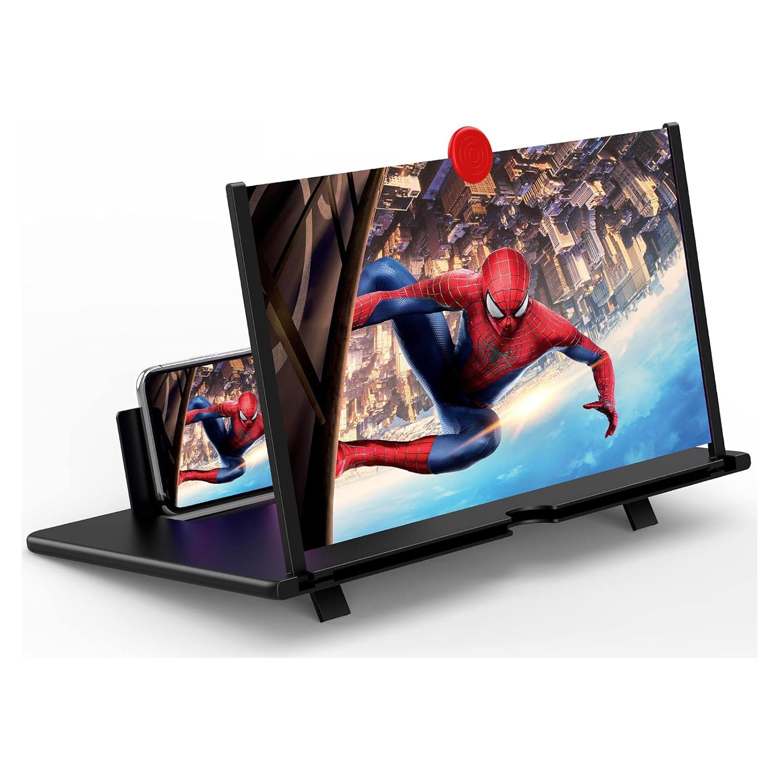 Aumentador de Pantalla 3D HD Fanlory 12" Plegable Negro