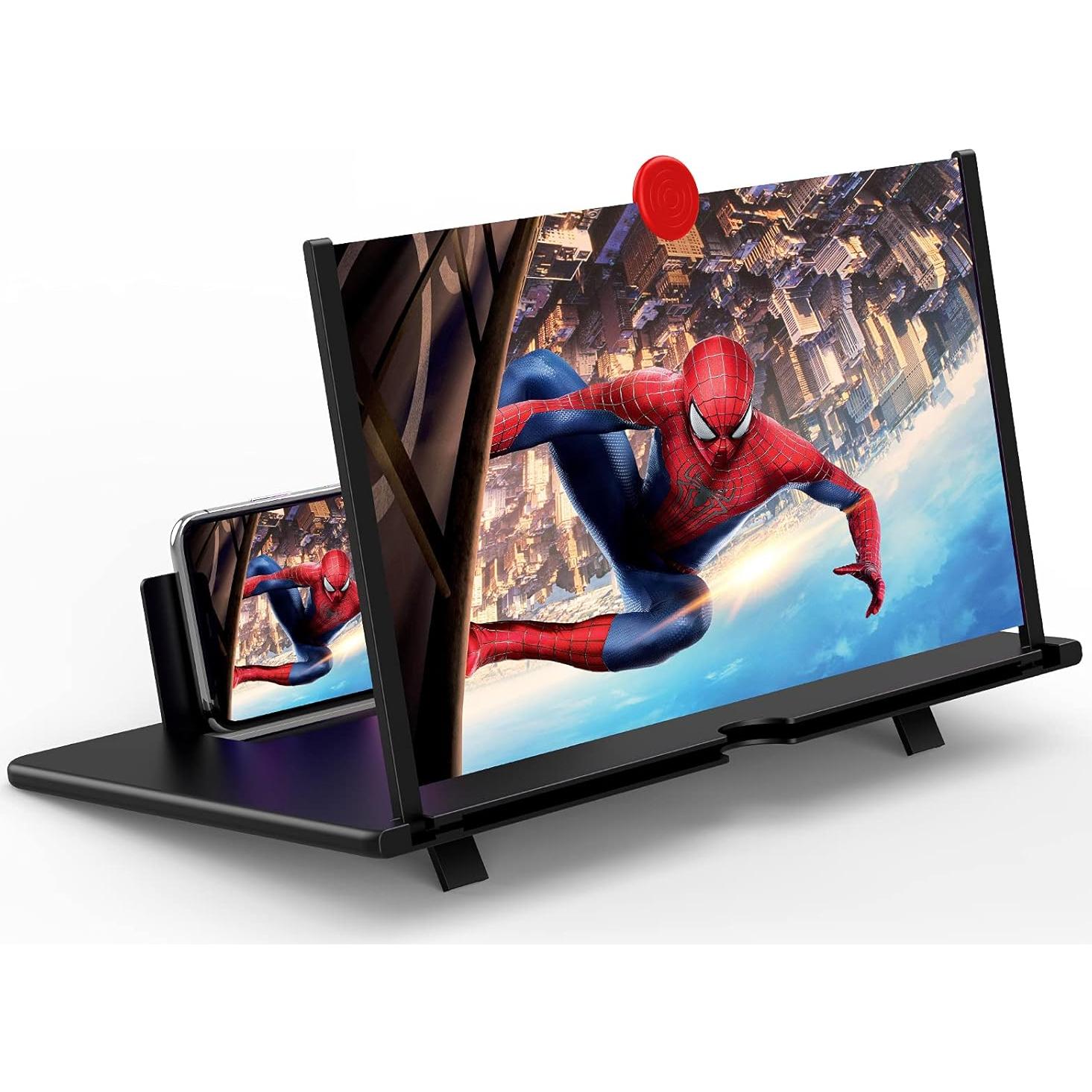 Aumentador de Pantalla 3D HD Fanlory 12" Plegable Negro