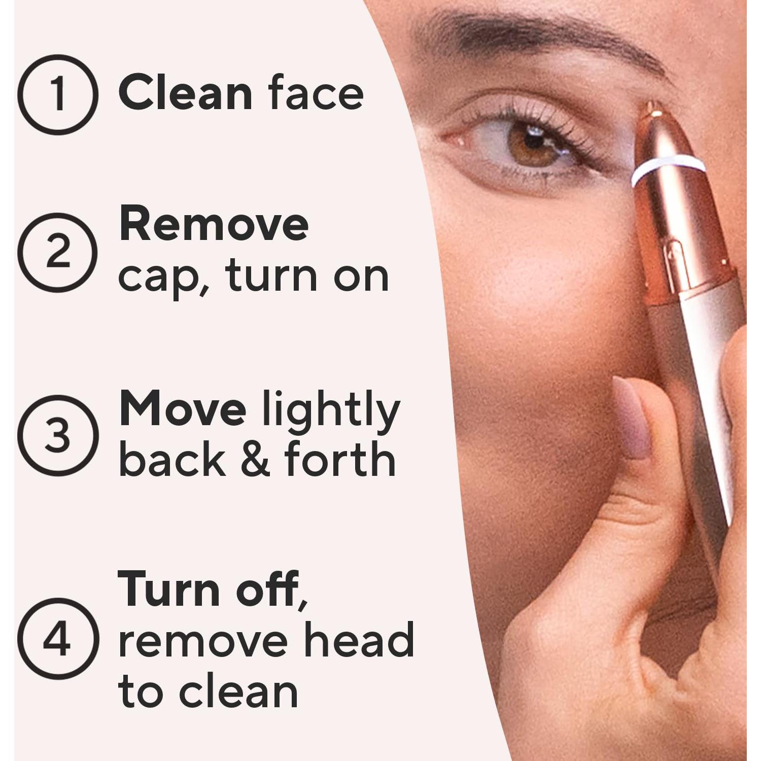 Removedor de Vello de Cejas Flawless para Mujeres