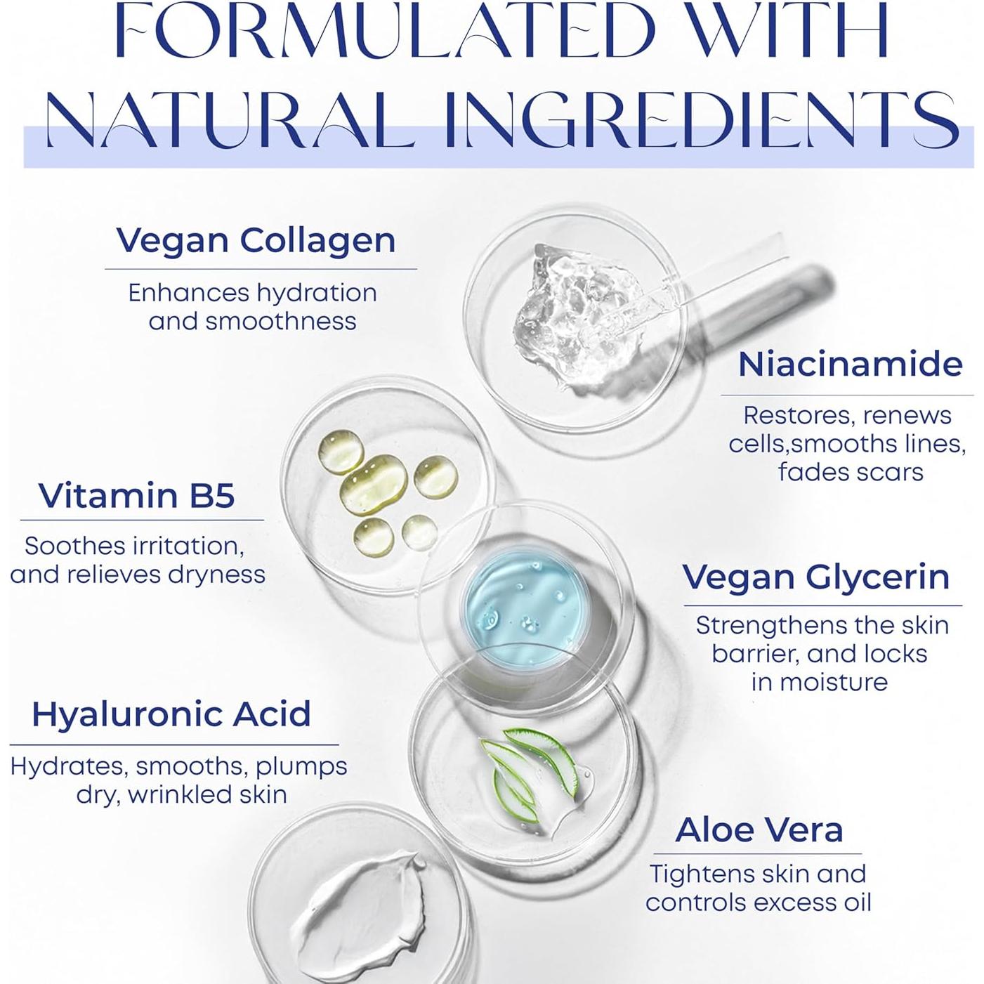 Suero Facial Skin 2.0 Ácido Hialurónico y Colágeno 100g