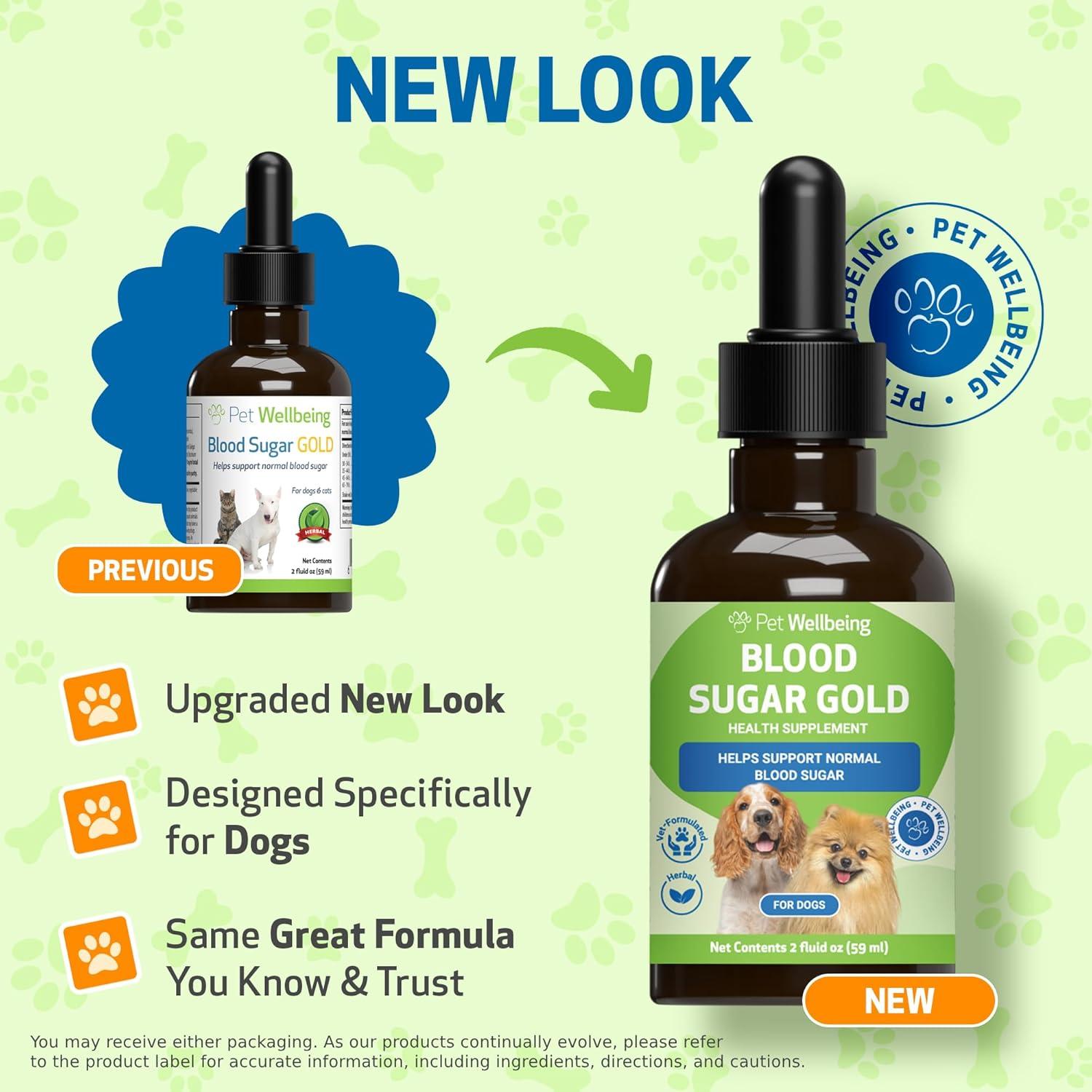 Suplemento Líquido Pet Wellbeing Blood Sugar Gold 59 ml