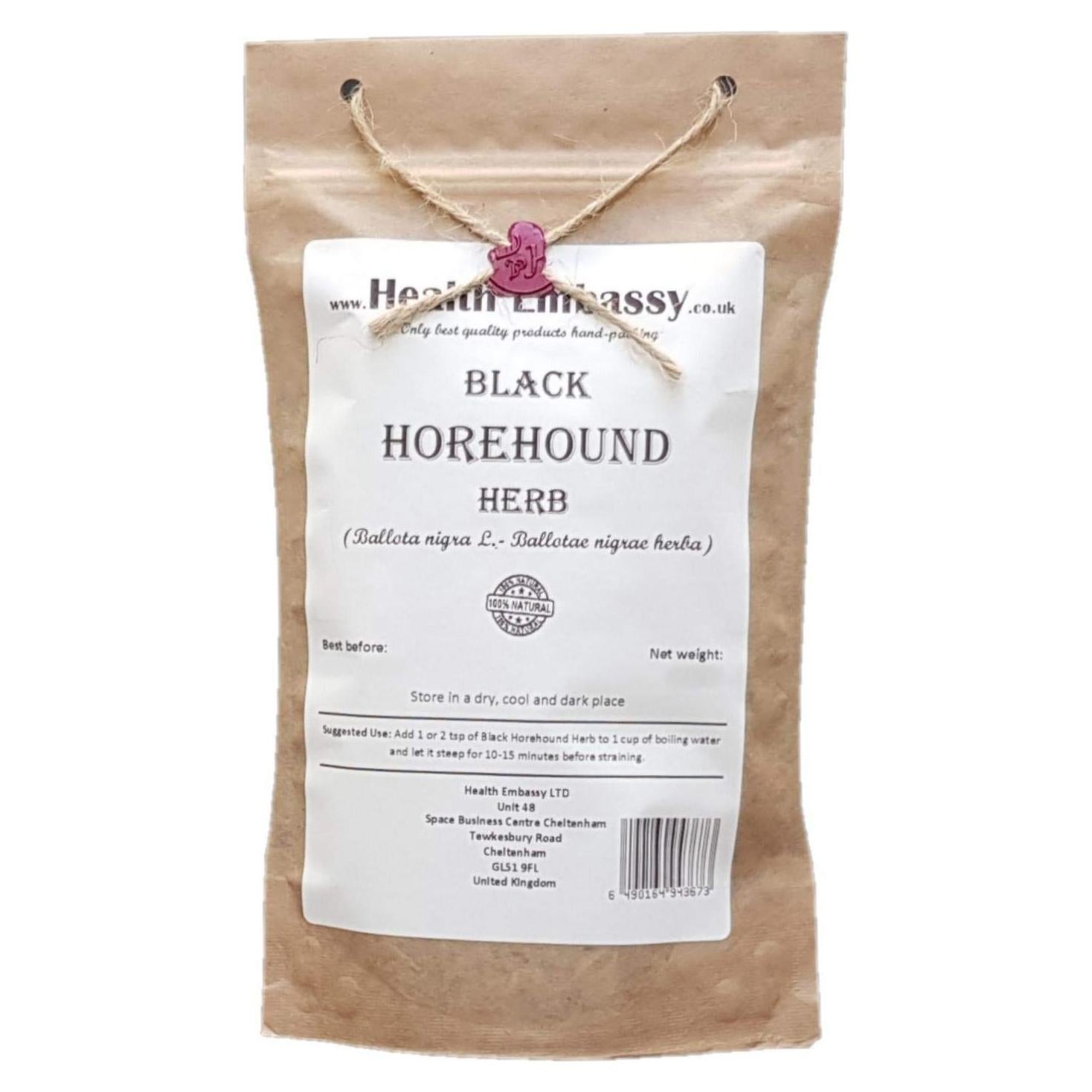 Té Herbal de Horehound Negro Health Embassy 100g - Ballota Nigra
