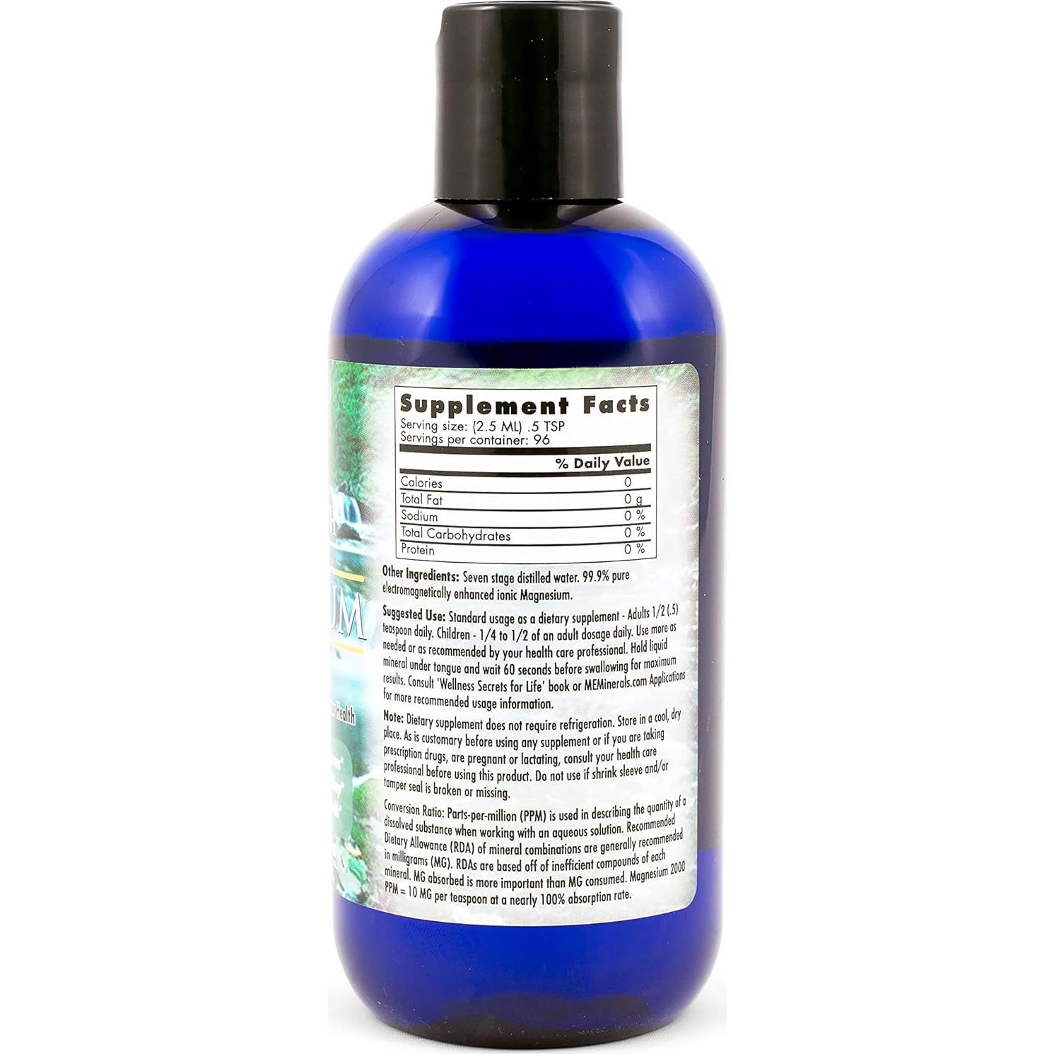 Magnesio Mineral de la Madre Tierra - 227 gramos - 96 porciones
