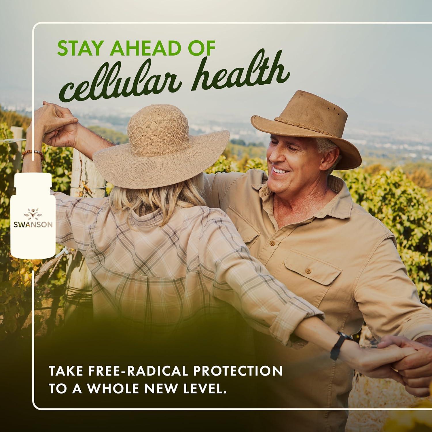 Suplemento Herbal Swanson Café Cereza 60 Cápsulas 200mg