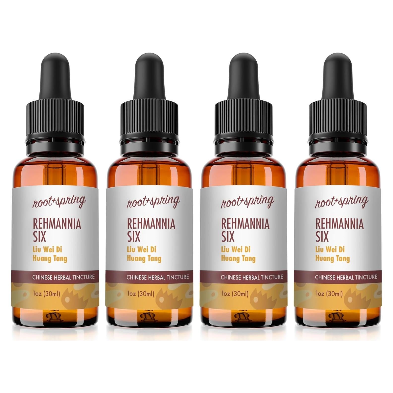 Tintura Herbal Rehmannia Six root + spring 4x29.57ml