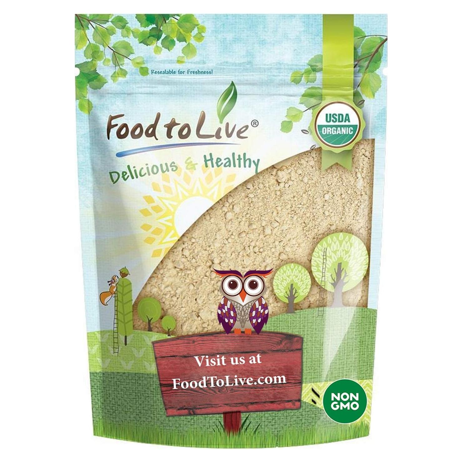 Polvo de Maca Negra Orgánica Food to Live 113.4g Superalimento