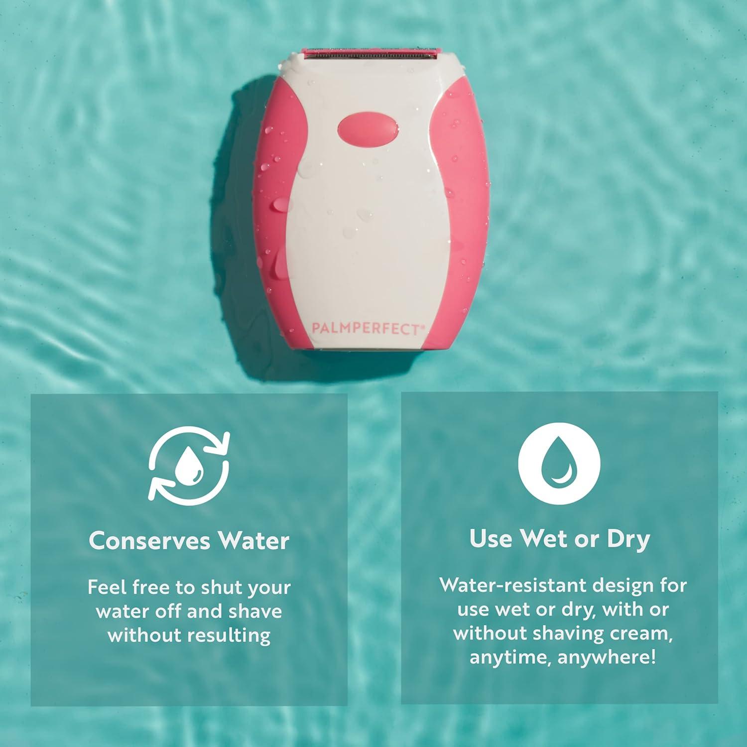 Afeitadora Eléctrica Palmperfect para Mujeres - Húmeda y Seca