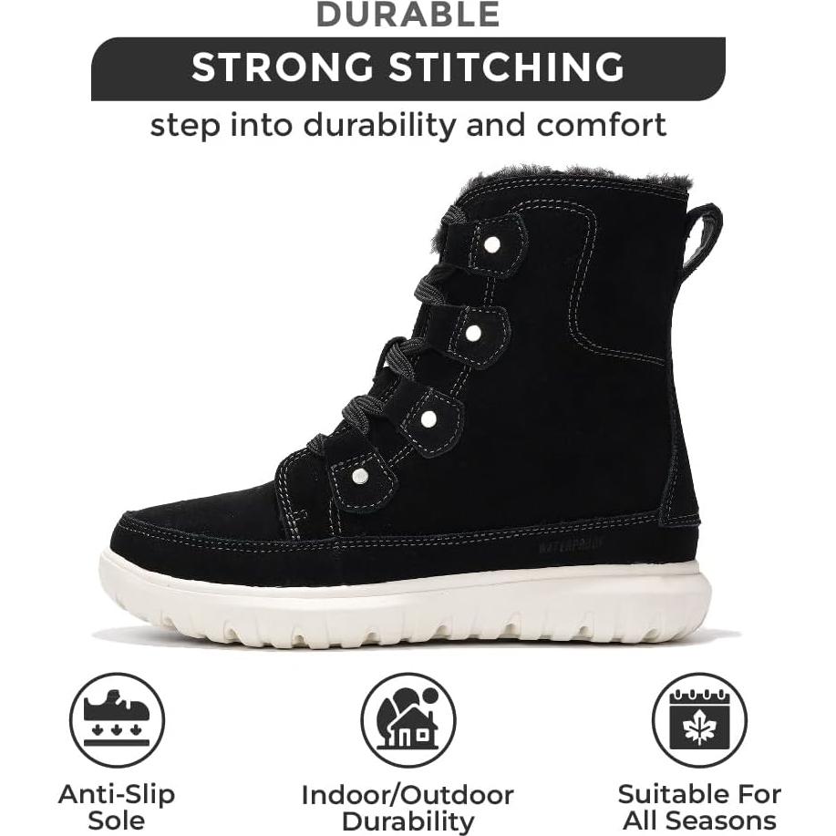 Botas de Nieve Project Cloud Leonora - Suede Impermeable