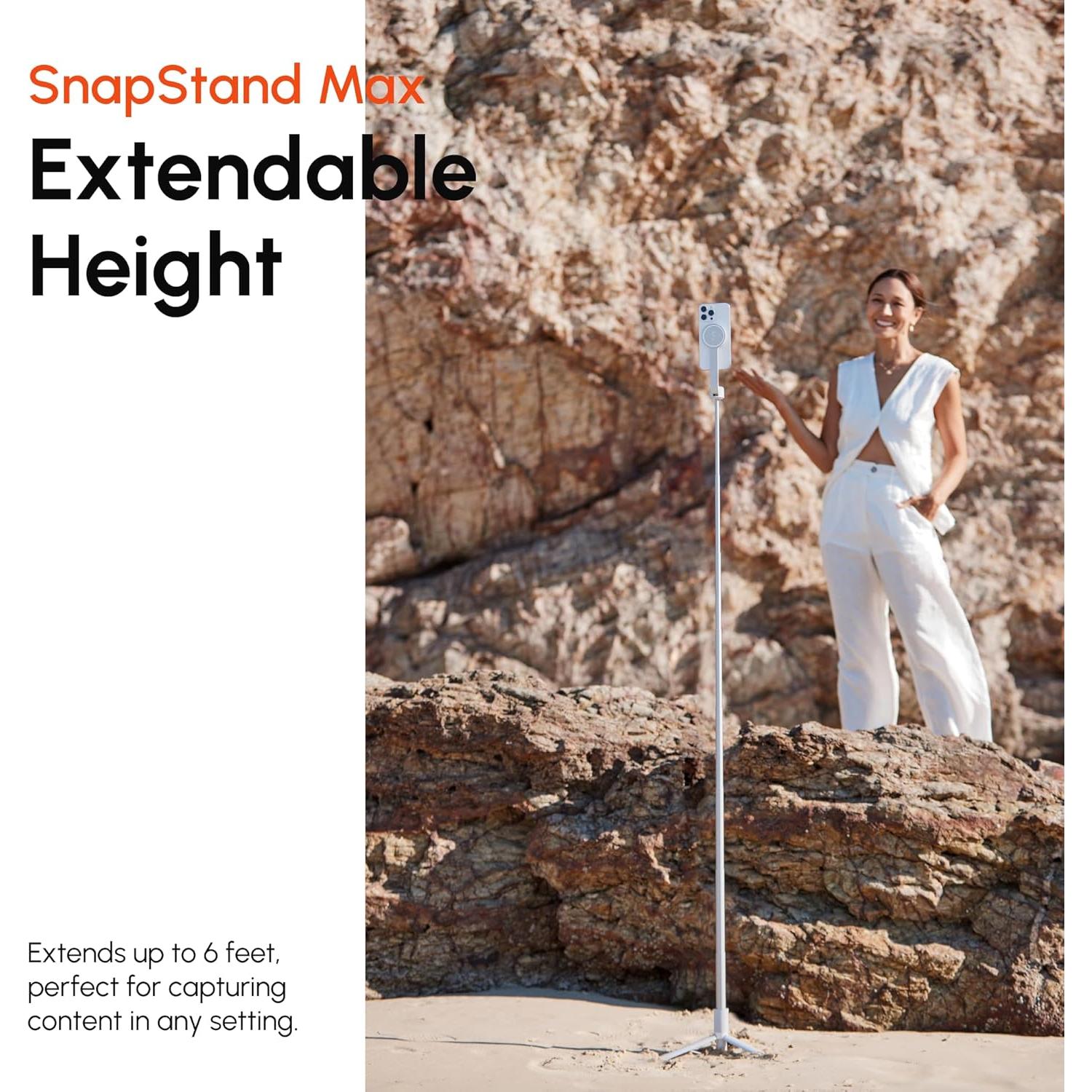 Bastón de Selfie Magnético ShiftCam SnapStand Max 28-178 cm